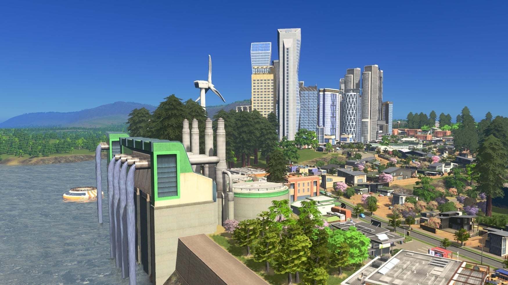 Image for Cities: Skylines gets the eco-themed Green Cities expansion today on Xbox One and PS4