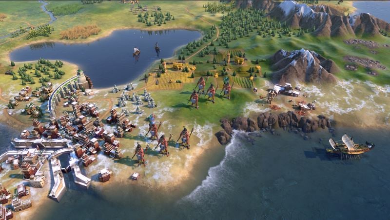 Civilization 6 Maya  Lady Six Sky leader bonuses  unique units and buildings detailed - 86