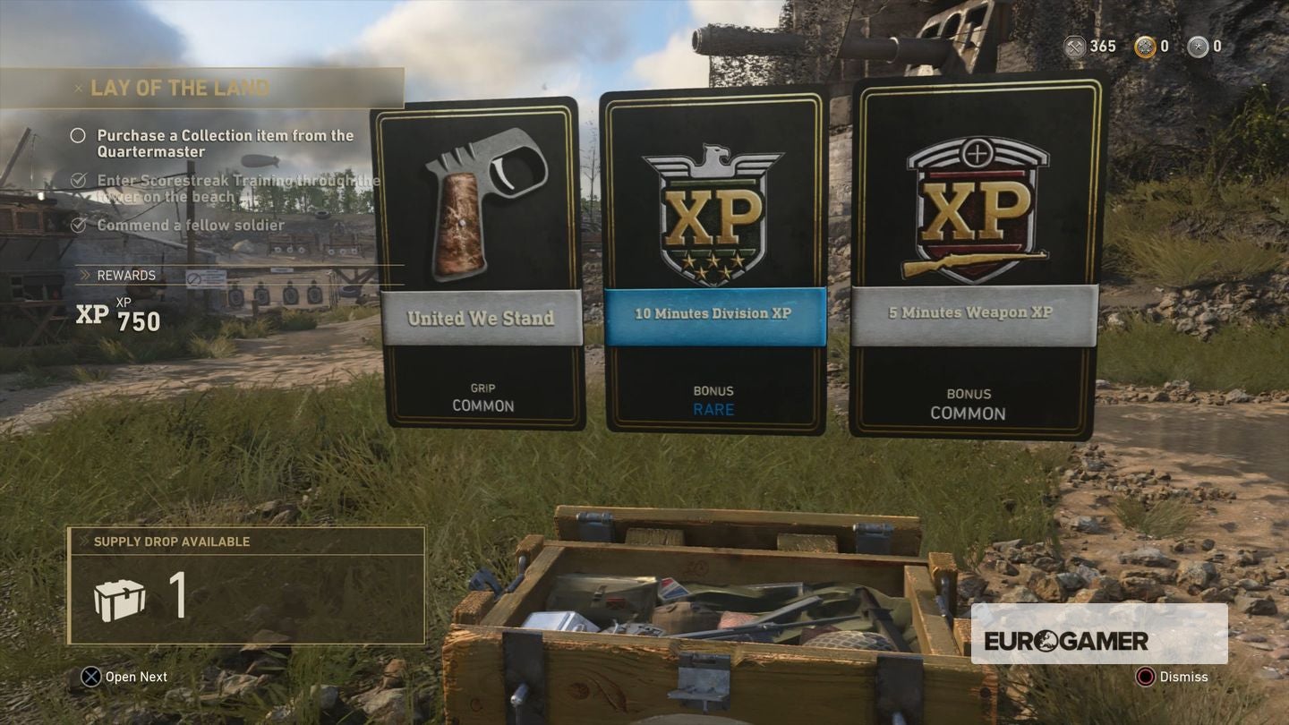 Call of Duty WW2 XP sources  how to use the double XP booster and the best game mode for fast XP - 23