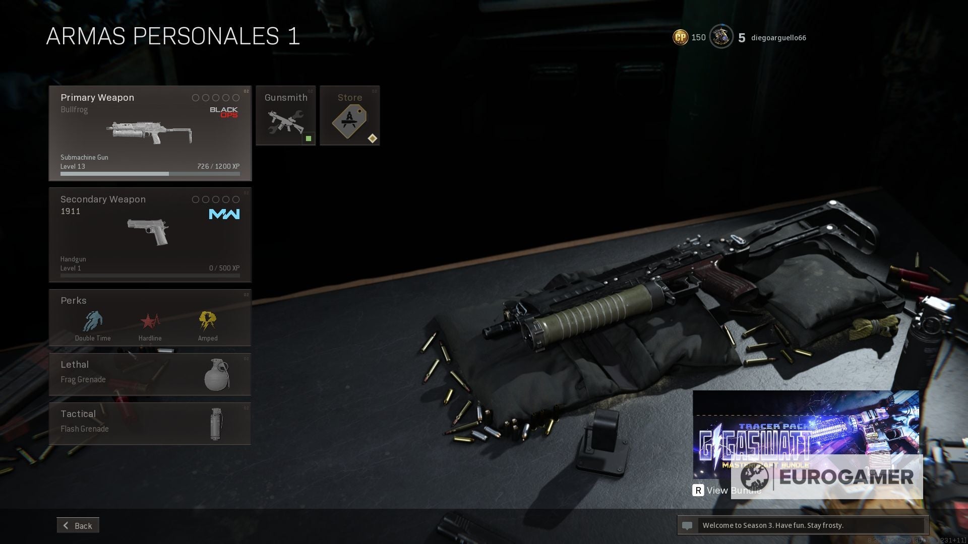Warzone best Bullfrog loadout  Our Bullfrog class setup recommendation and how to unlock the Bullfrog explained - 34