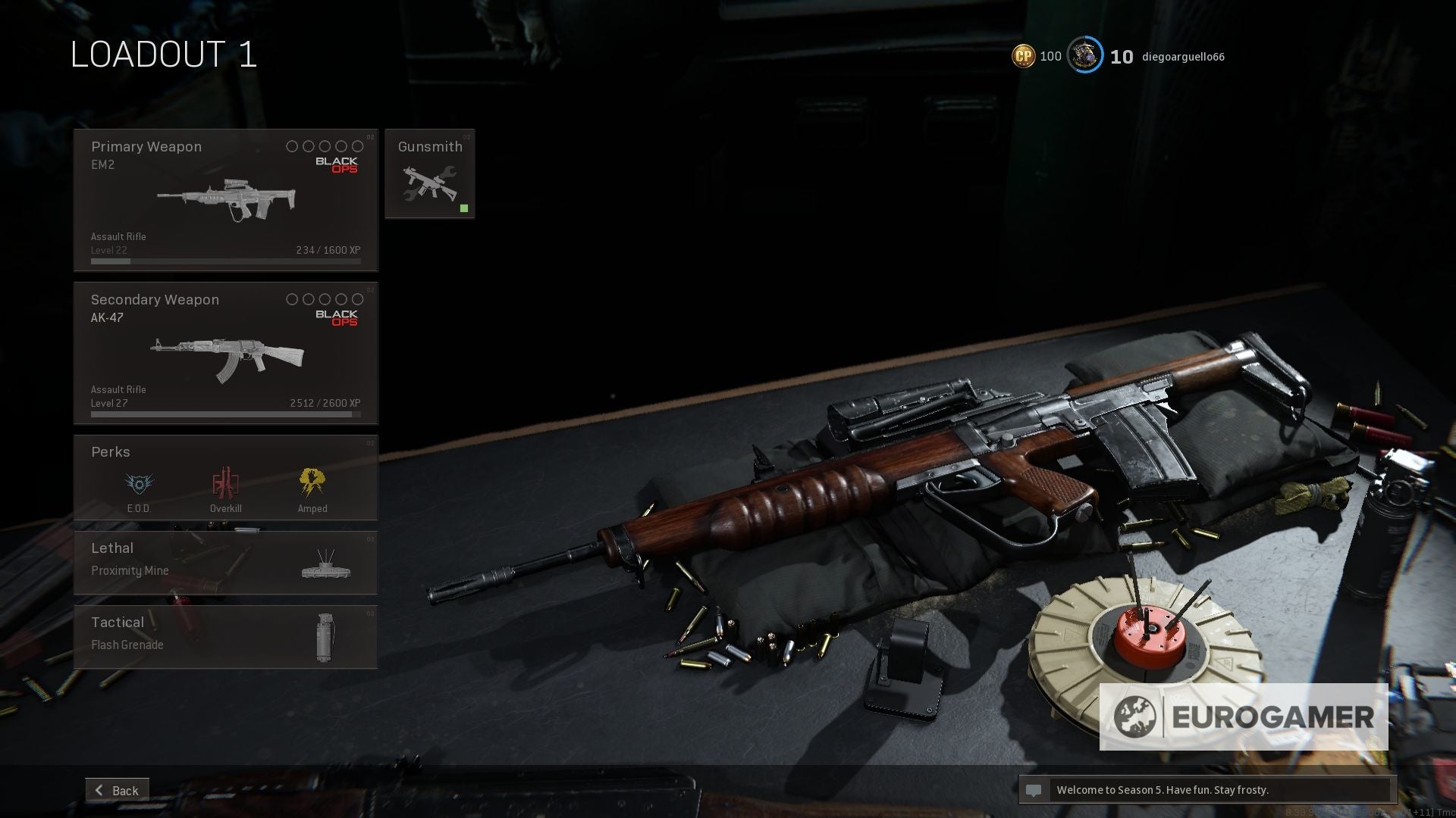 Warzone best EM2 loadout  Our EM2 class setup recommendation and how to unlock the EM2 explained - 90