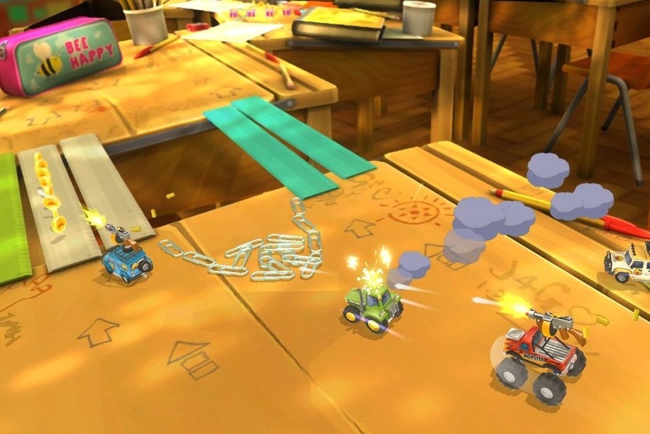 Image for Codemasters making a Micro Machines-style racer called Toybox Turbos