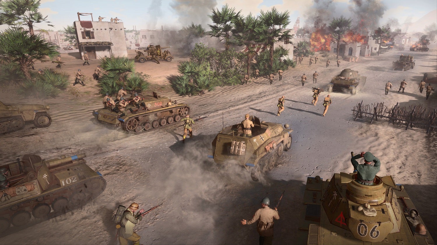 Screen z gry Company of Heroes 3