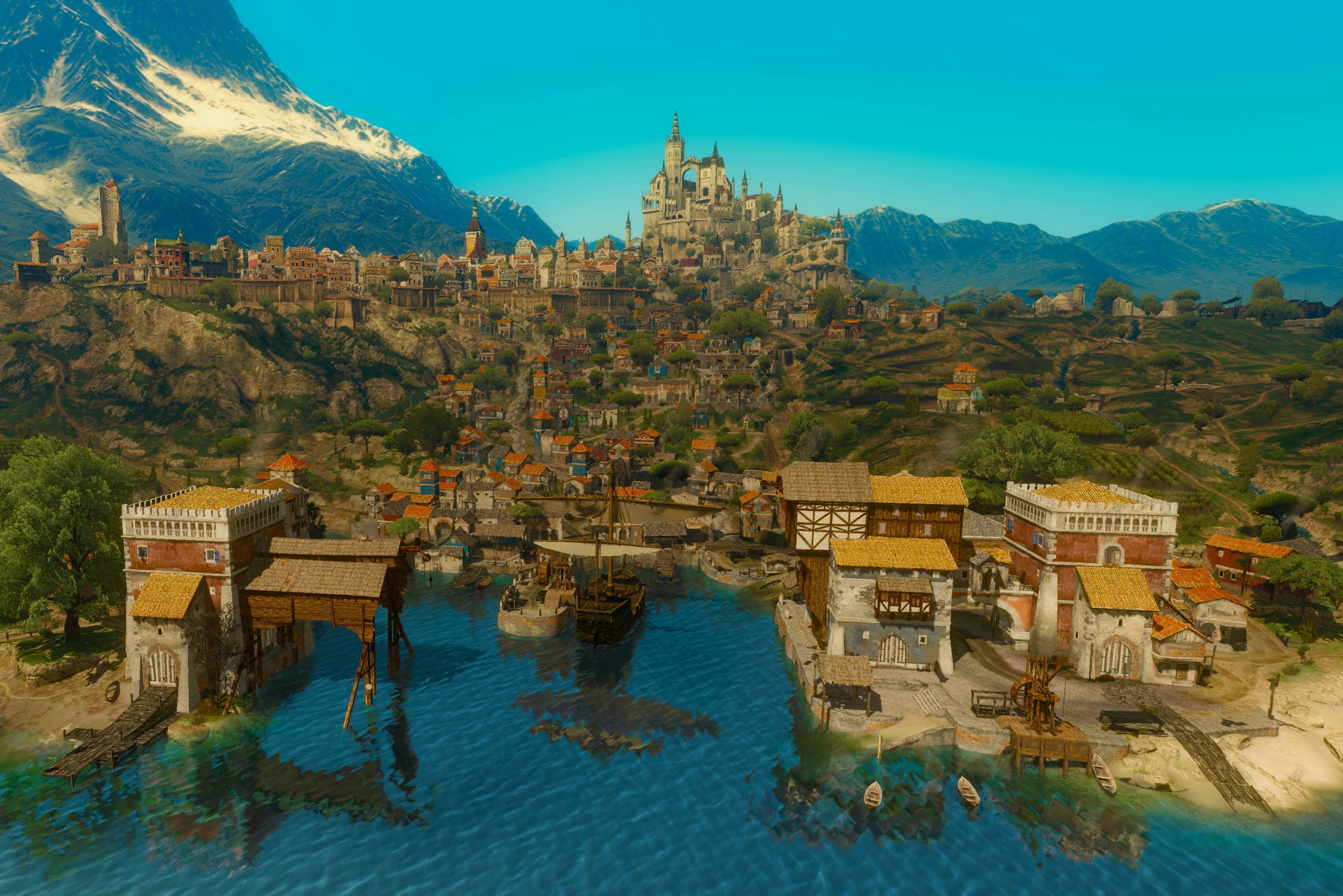 Comparing the cityscapes of The Witcher 3, Dark Souls and Bloodborne to  medieval paintings | Eurogamer.net