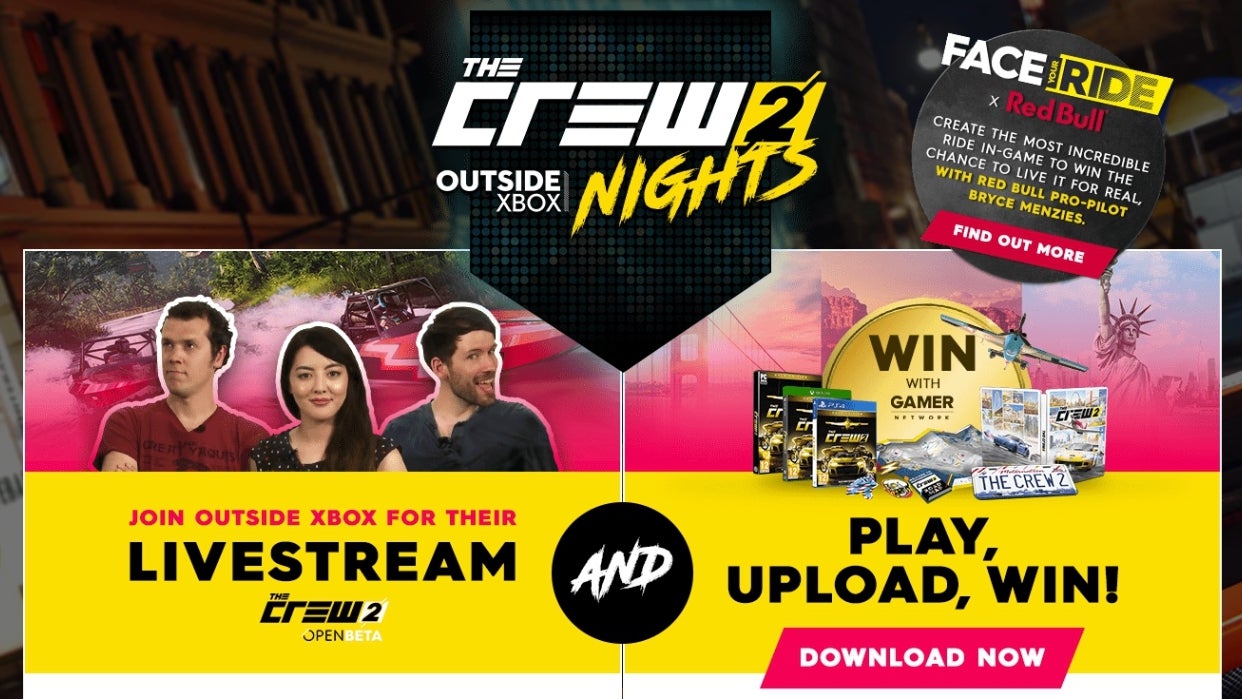 Image for Competition: Win cool prizes with The Crew 2