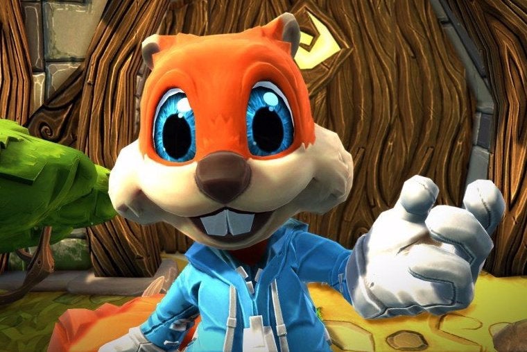 Image for Conker's Big Reunion gets an April release date in Project Spark