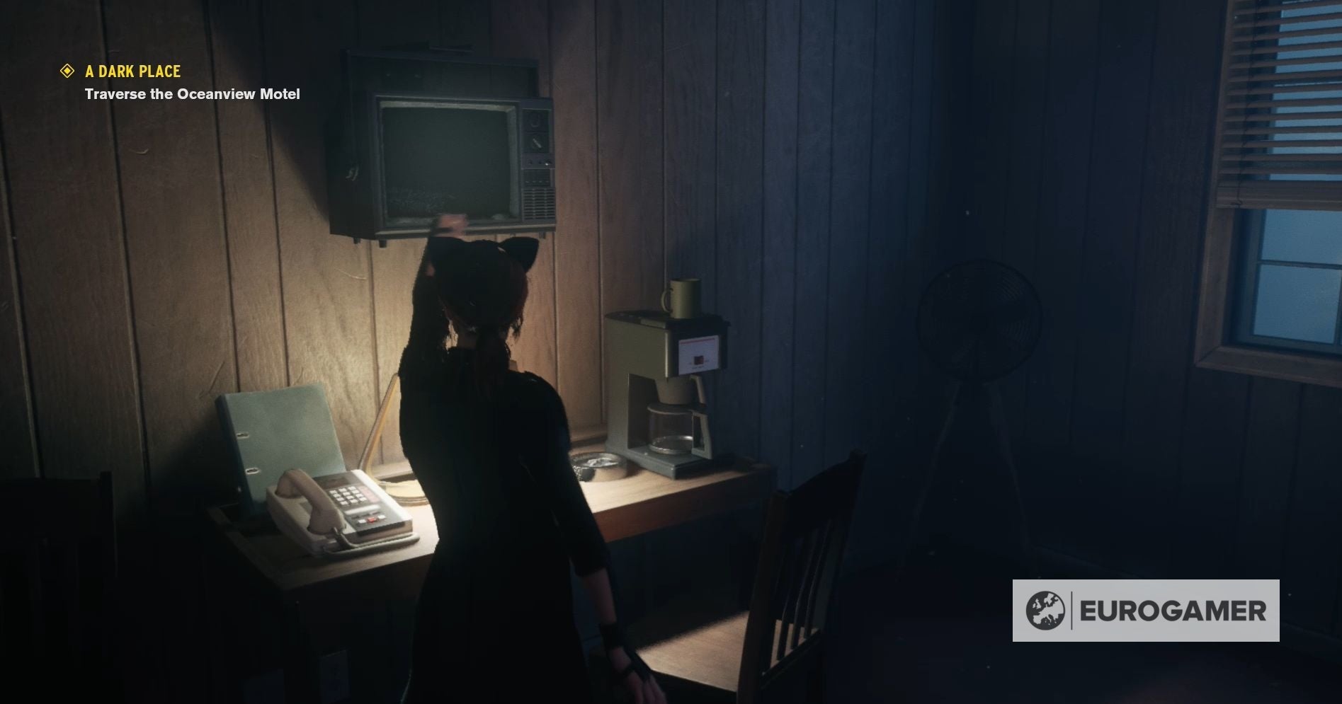 Control AWE DLC walkthrough   A Dark Place mission  Explore the Investigations Sector explained - 52