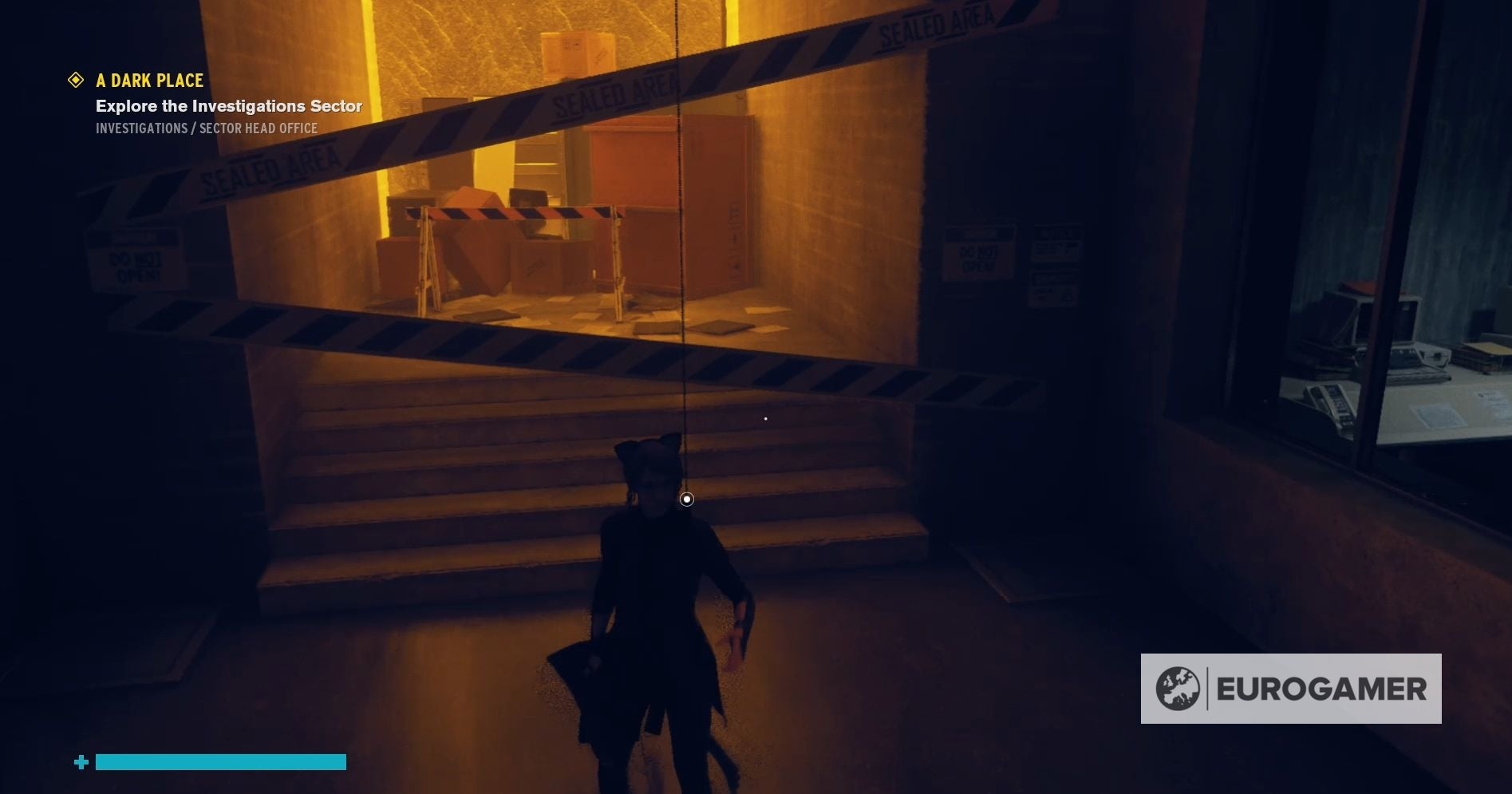 Control AWE DLC walkthrough   A Dark Place mission  Explore the Investigations Sector explained - 17
