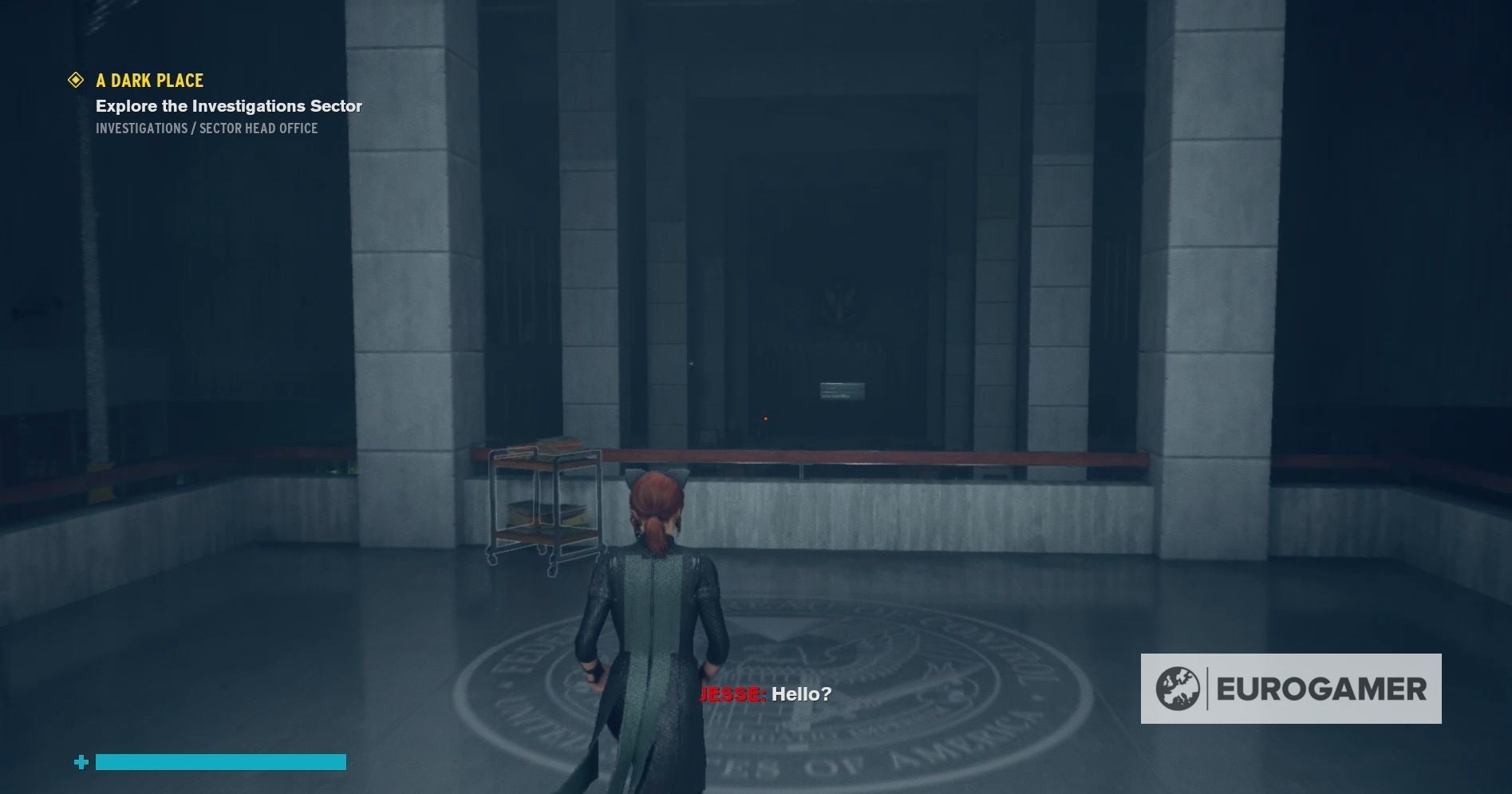 Control AWE DLC walkthrough   A Dark Place mission  Explore the Investigations Sector explained - 94