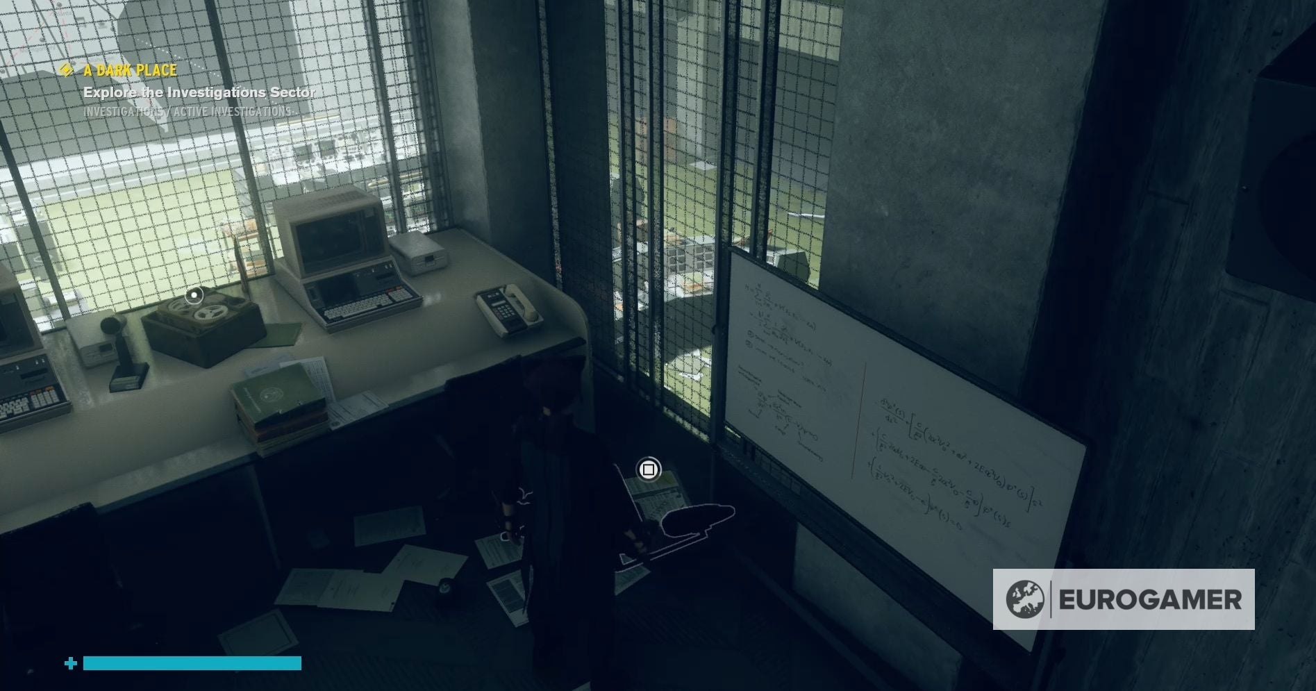 Control AWE DLC walkthrough   A Dark Place mission  Explore the Investigations Sector explained - 2