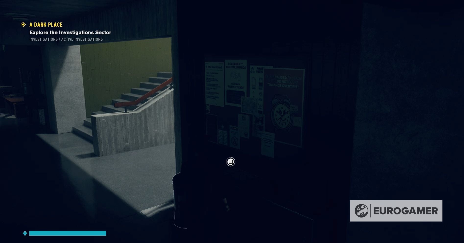 Control AWE DLC walkthrough   A Dark Place mission  Explore the Investigations Sector explained - 24