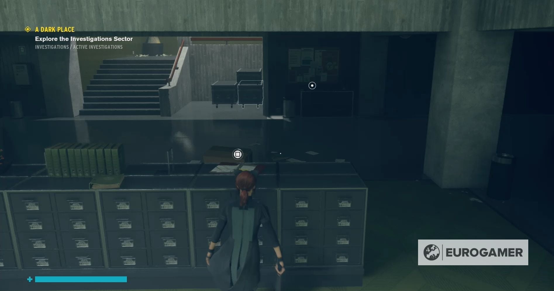 Control AWE DLC walkthrough   A Dark Place mission  Explore the Investigations Sector explained - 42