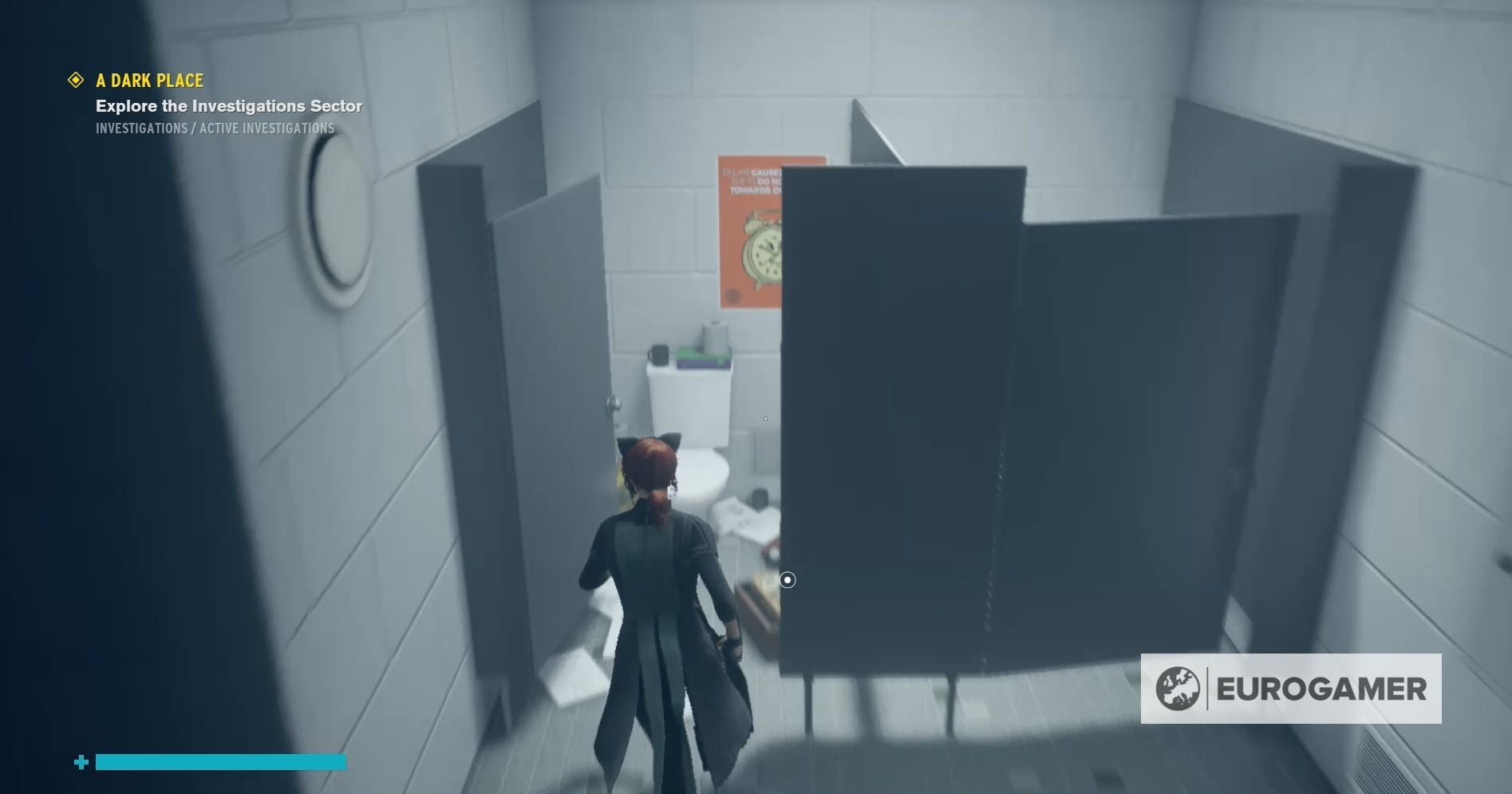 Control AWE DLC walkthrough   A Dark Place mission  Explore the Investigations Sector explained - 97