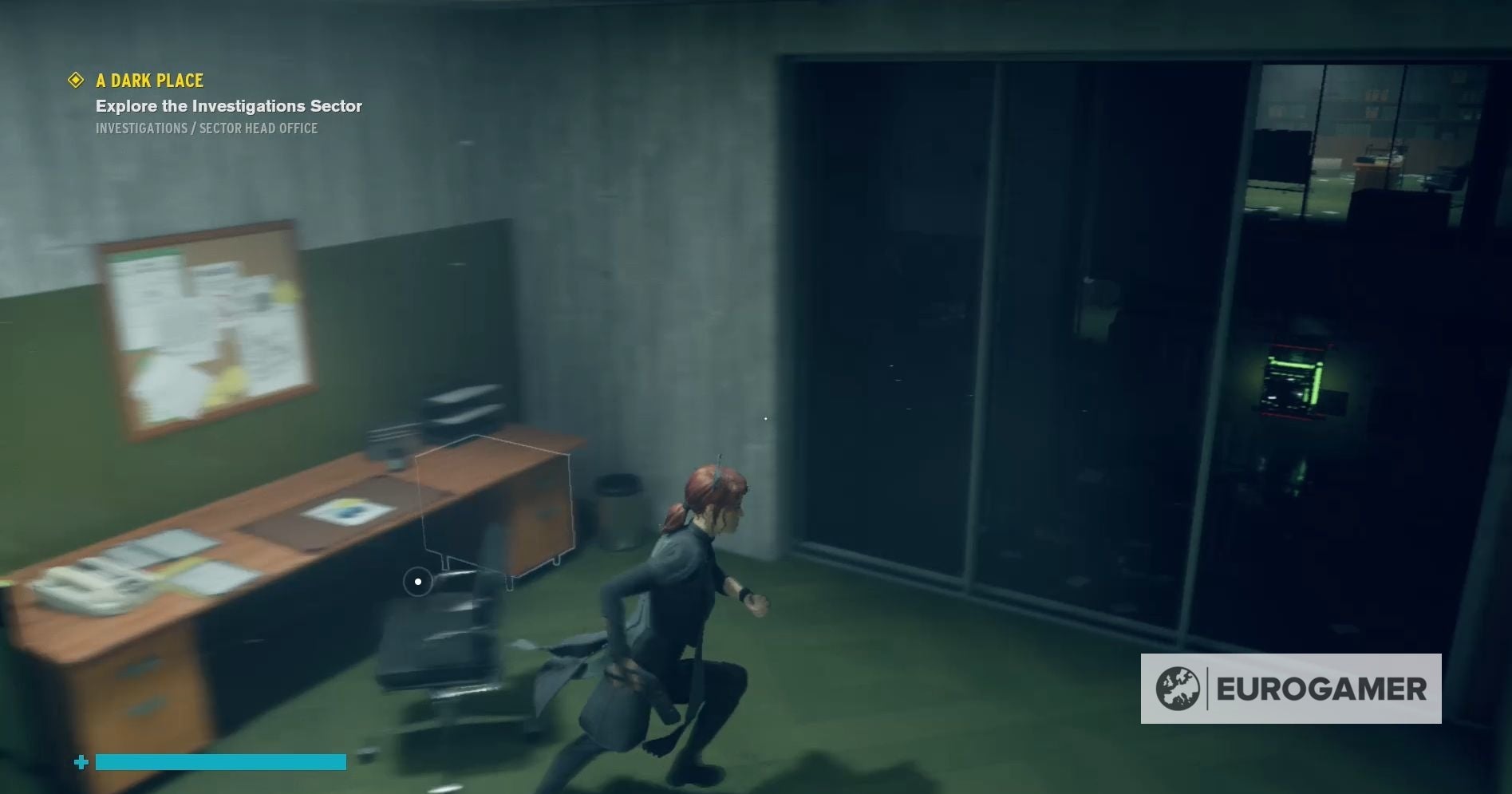 Control AWE DLC walkthrough   A Dark Place mission  Explore the Investigations Sector explained - 29