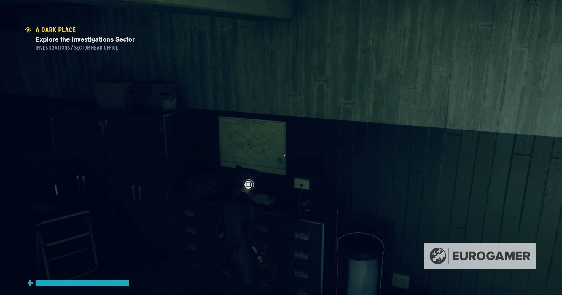 Control AWE DLC walkthrough   A Dark Place mission  Explore the Investigations Sector explained - 96