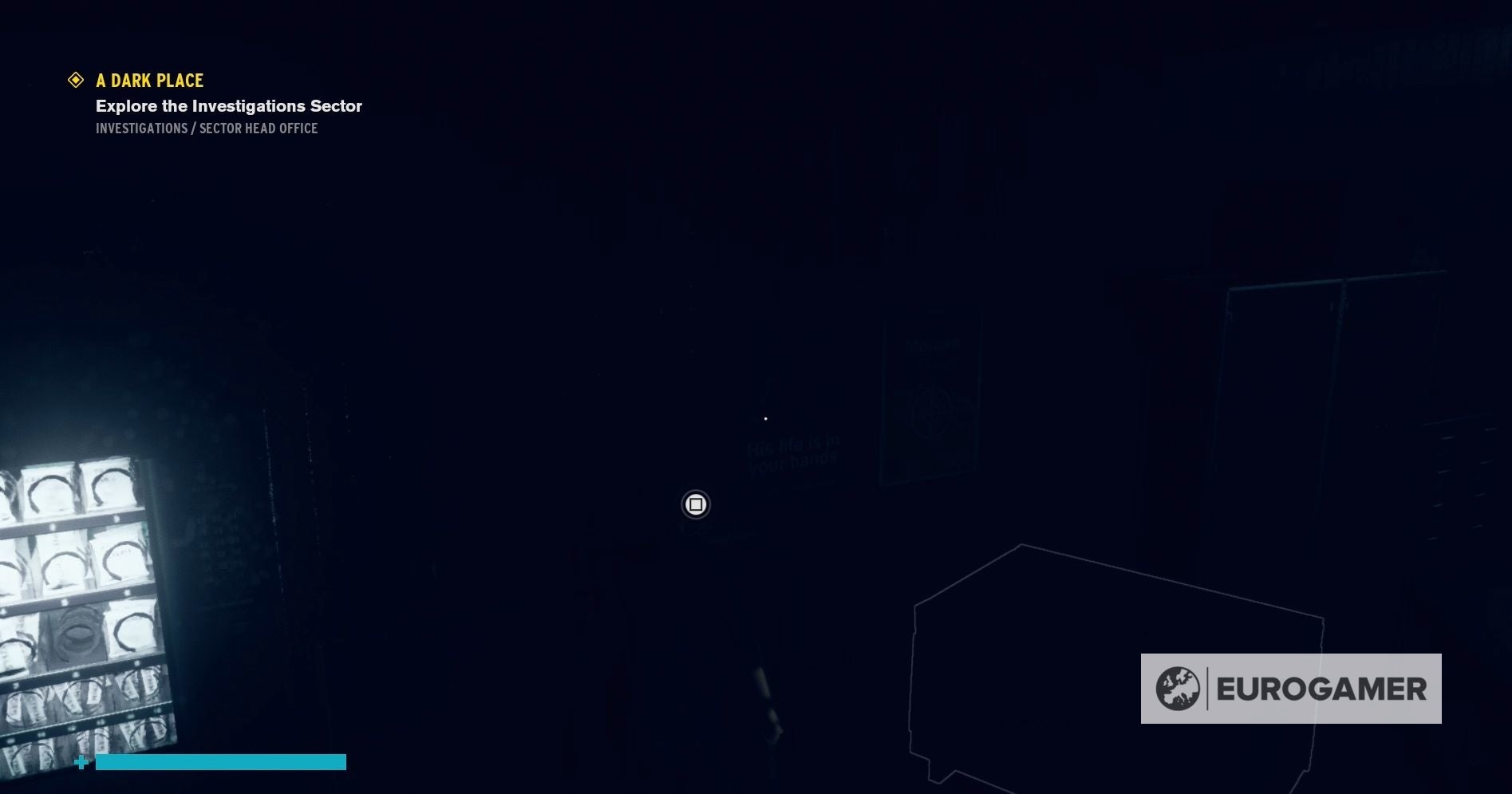 Control AWE DLC walkthrough   A Dark Place mission  Explore the Investigations Sector explained - 82