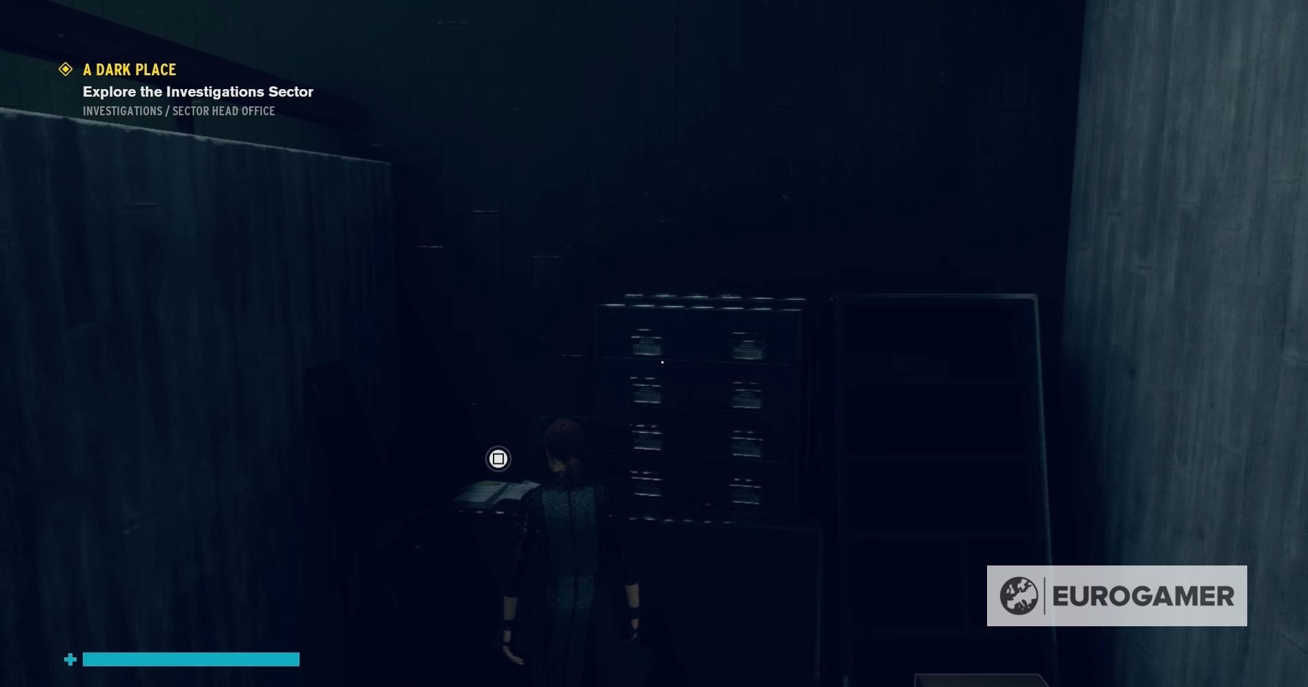Control AWE DLC walkthrough   A Dark Place mission  Explore the Investigations Sector explained - 74