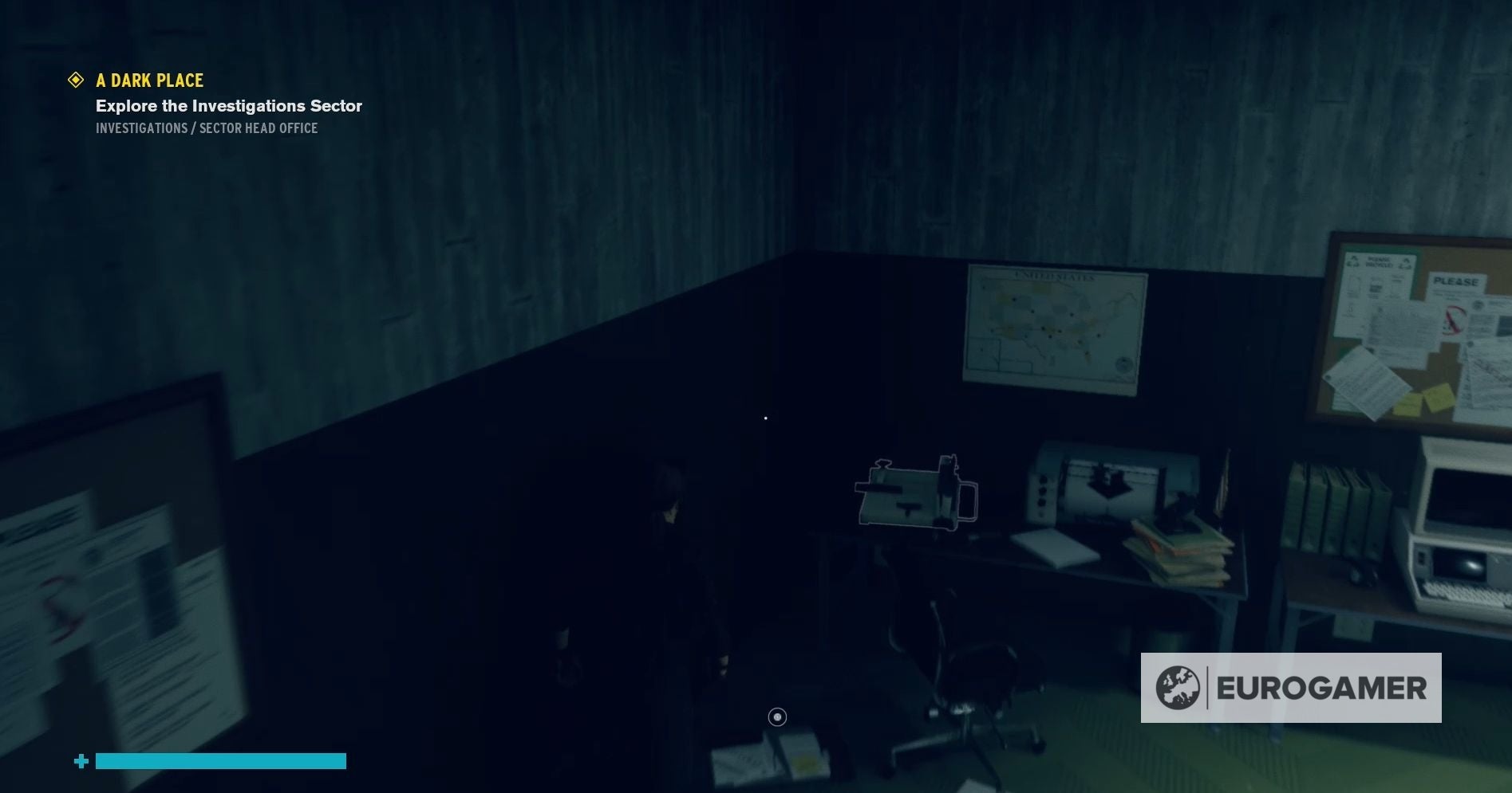 Control AWE DLC walkthrough   A Dark Place mission  Explore the Investigations Sector explained - 45