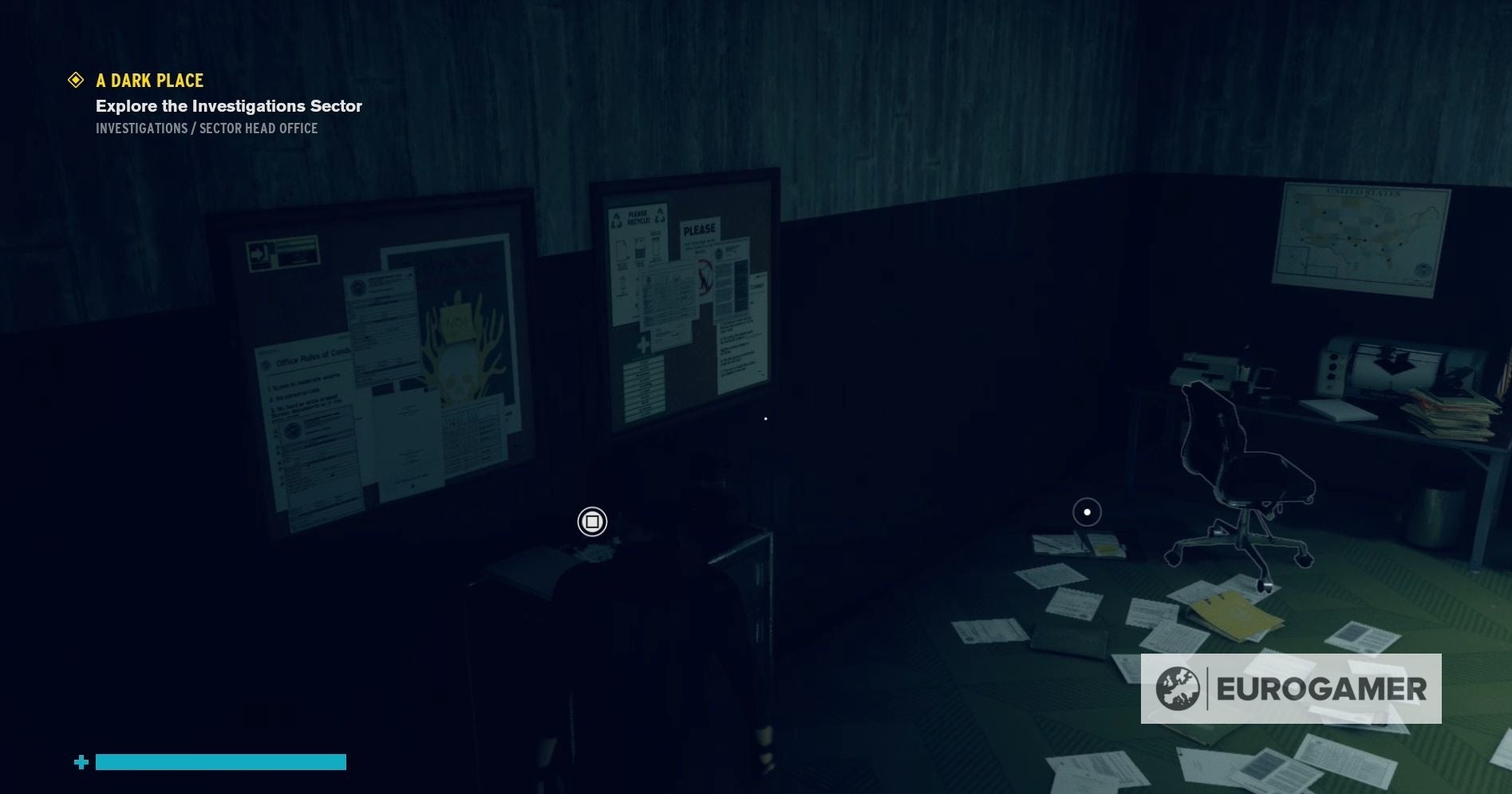 Control AWE DLC walkthrough   A Dark Place mission  Explore the Investigations Sector explained - 65