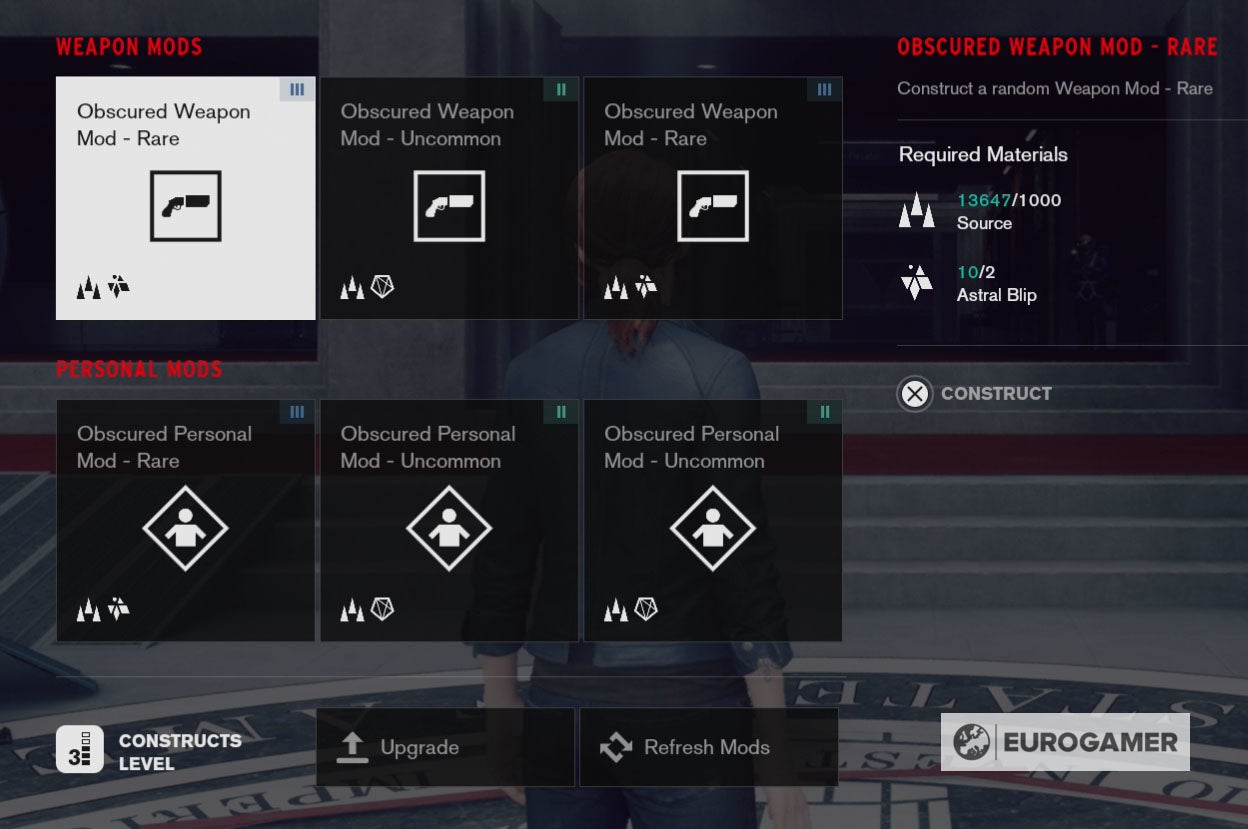 Control   Weapon Mods and Personal Mods  including Astral Constructs explained - 84