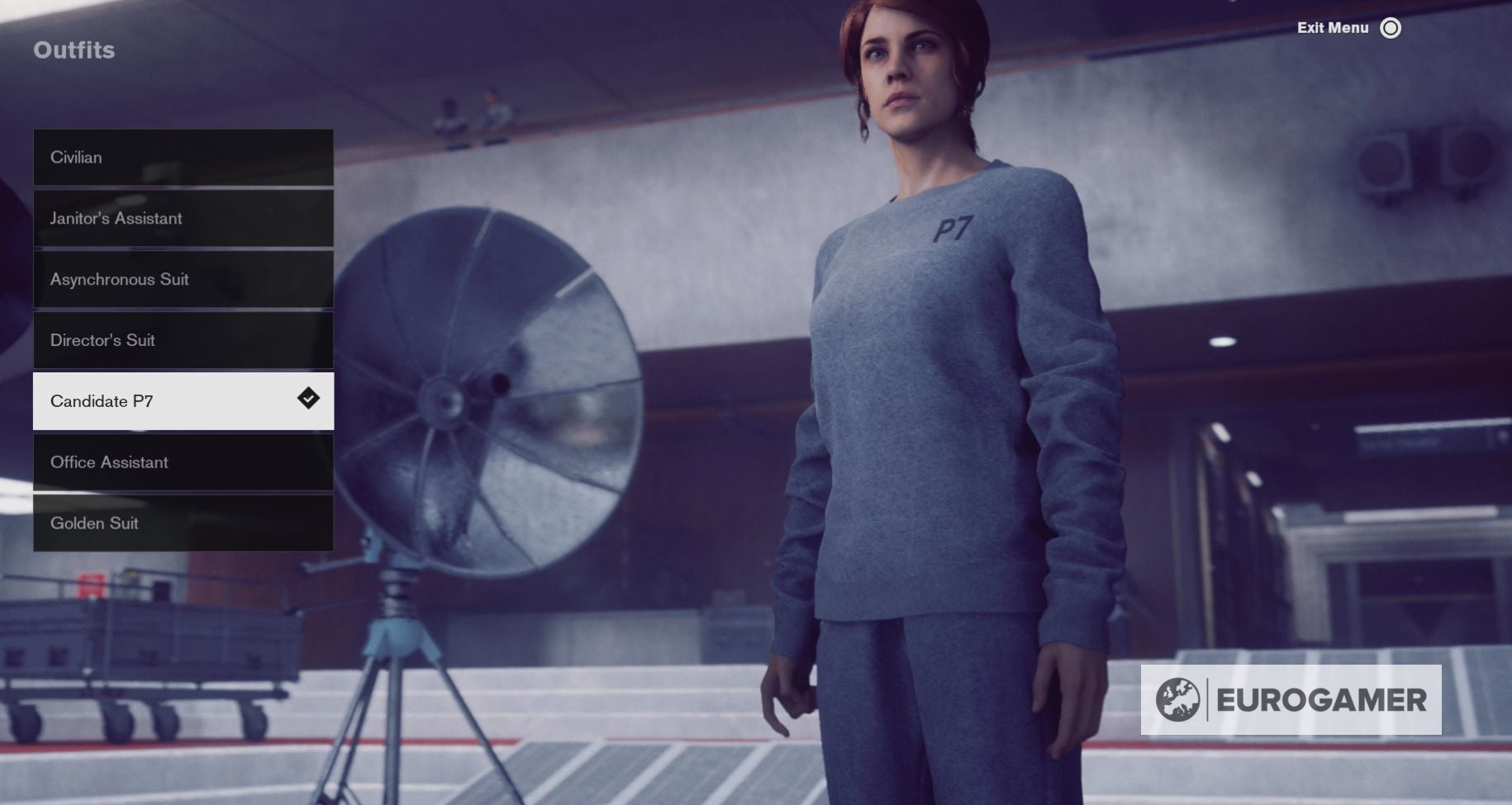 Control   Outfits  how to unlock every outfit  including the Golden Suit and the Candidate P7 outfit - 1