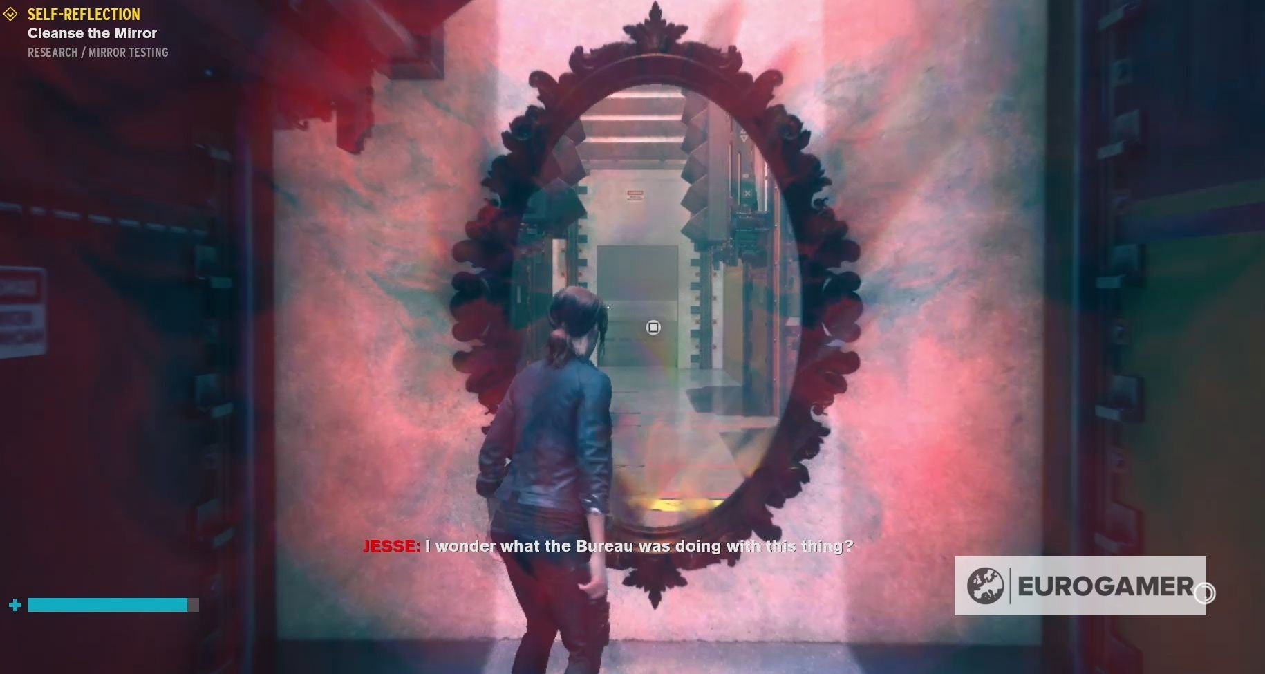 Control   Self Reflection  defeating esseJ  unlocking the Asynchronous Suit - 12