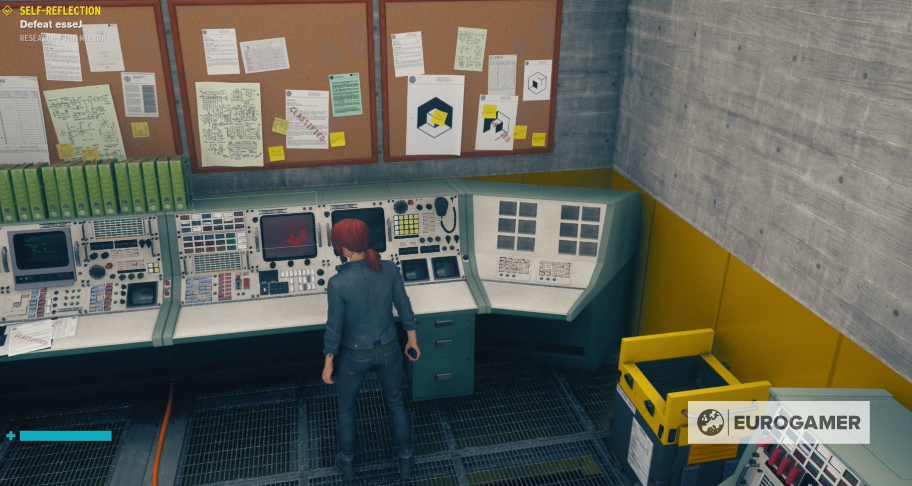 Control   Self Reflection  defeating esseJ  unlocking the Asynchronous Suit - 22