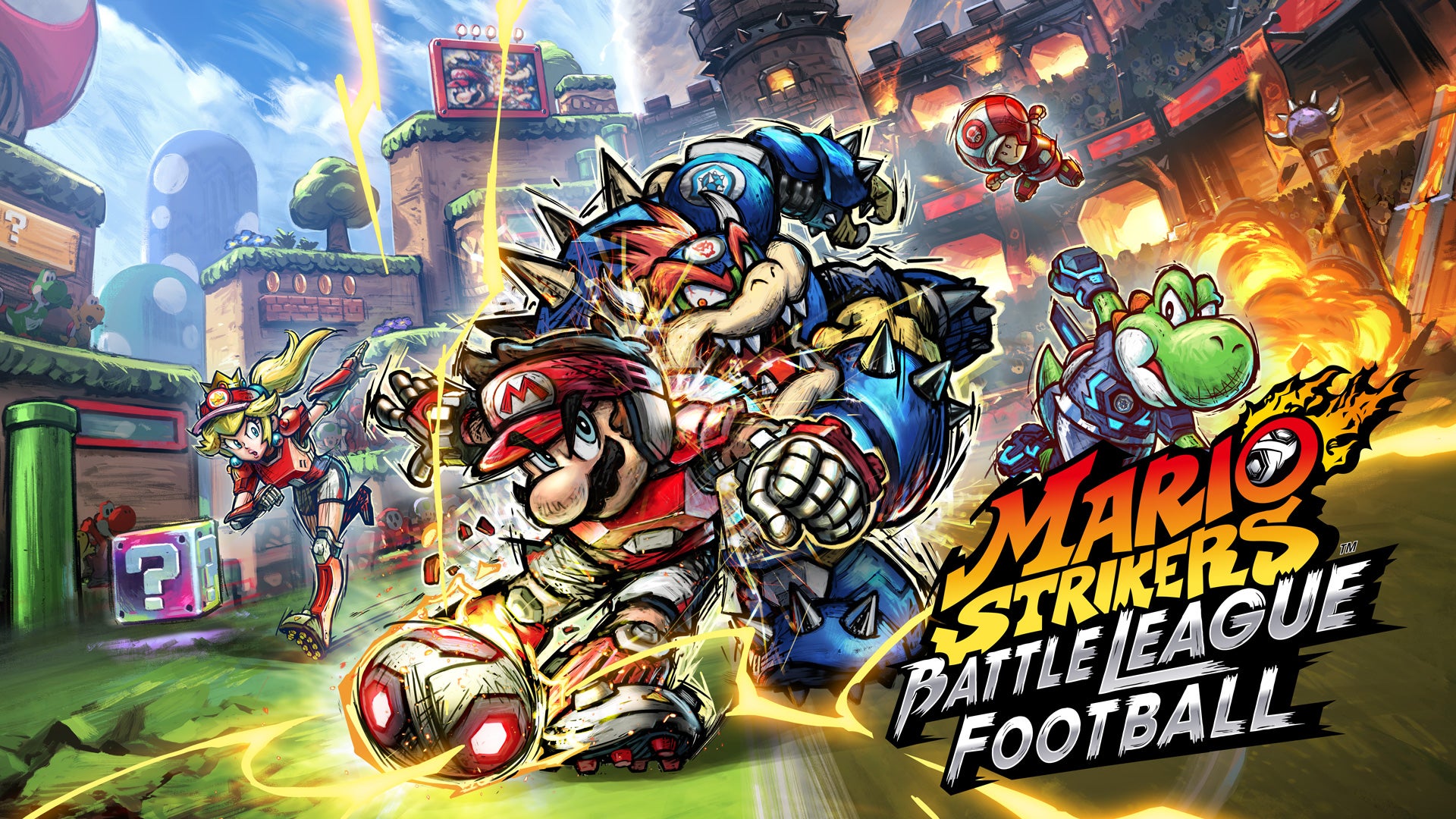 Immagine di Mario Strikers: Battle League Football Provato: quando il calcio secondo Nintendo si fa duro...