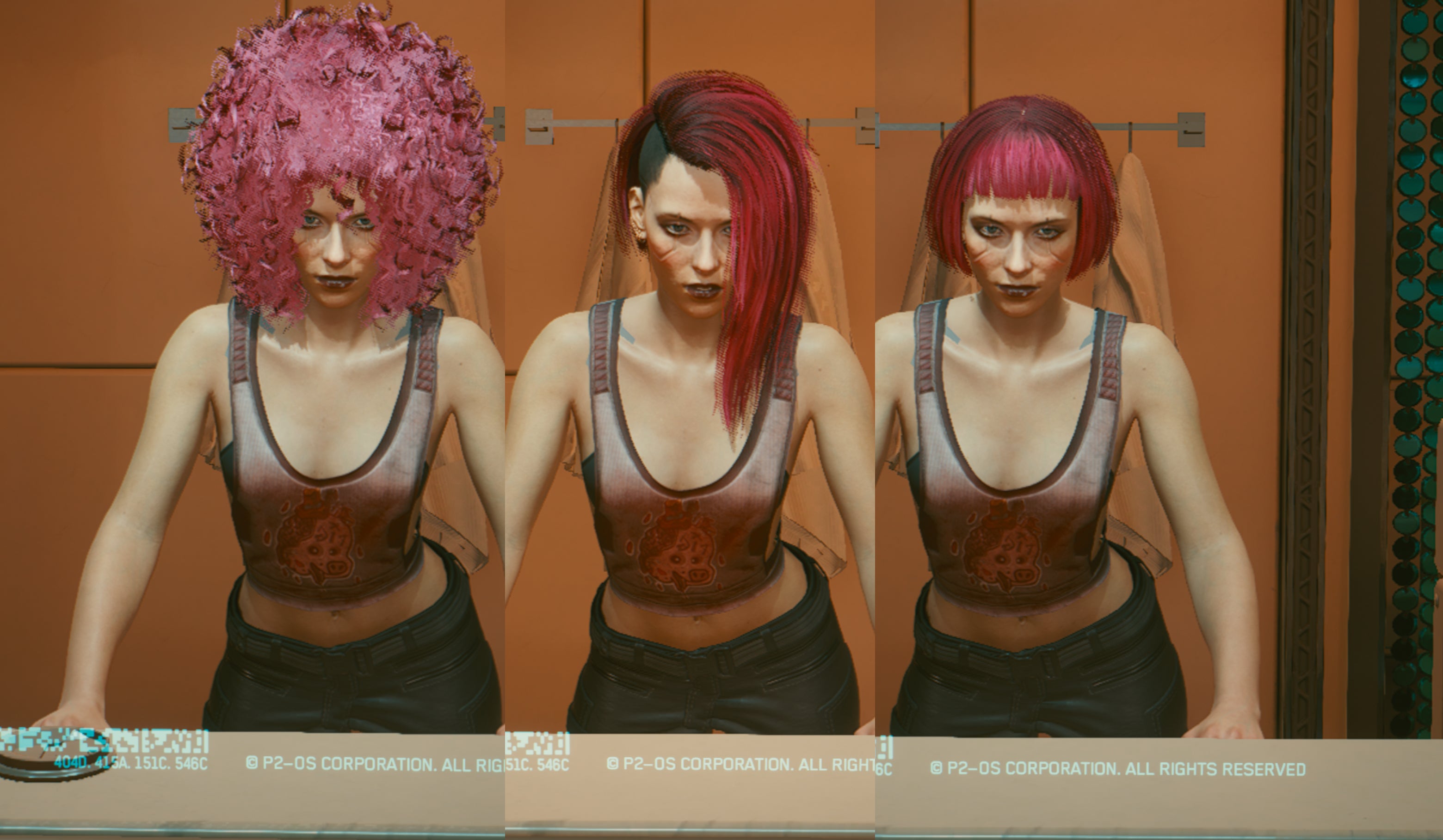 Modder gives Cyberpunk 2077 in-game haircuts 