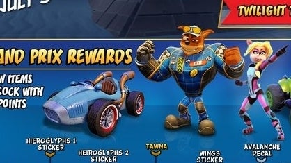 Imagem para Crash Team Racing - Todas as Recompensas, Desafios, Skins e extras do Grand Prix 1 revelados