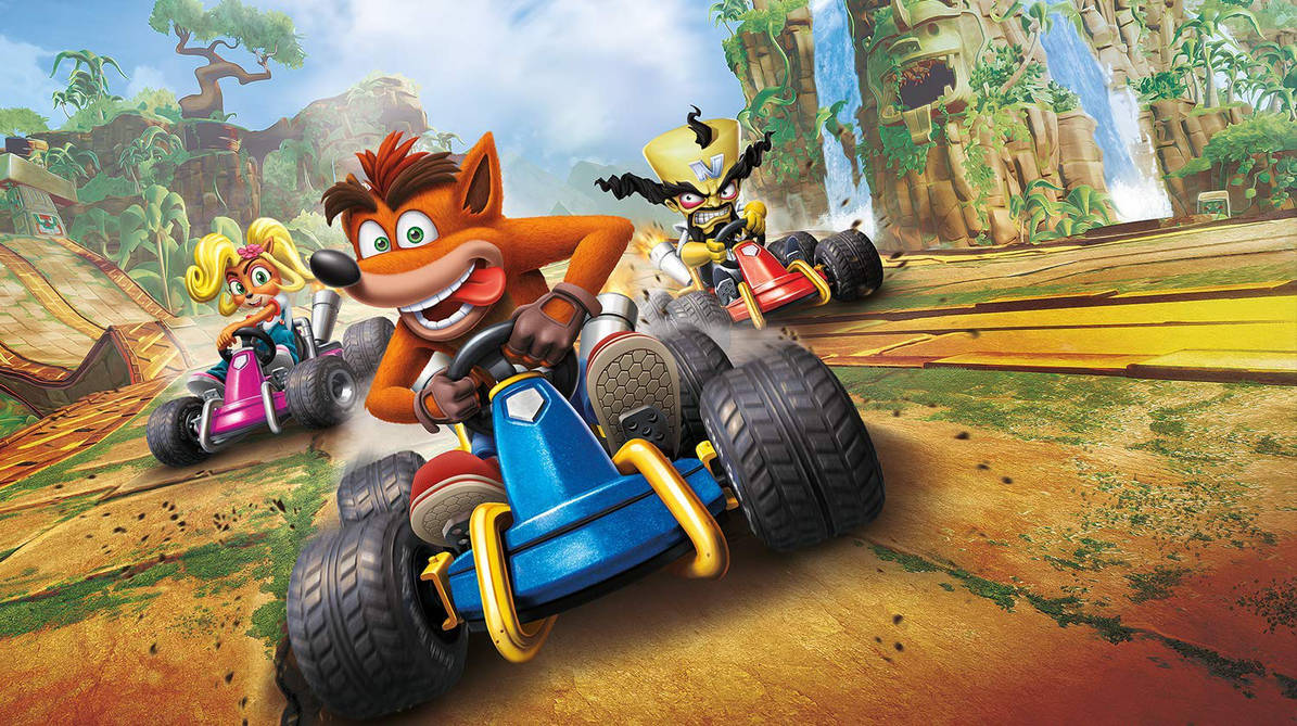 Imagem para Gameplay de Crash Team Racing mostra pista exclusiva da PS4