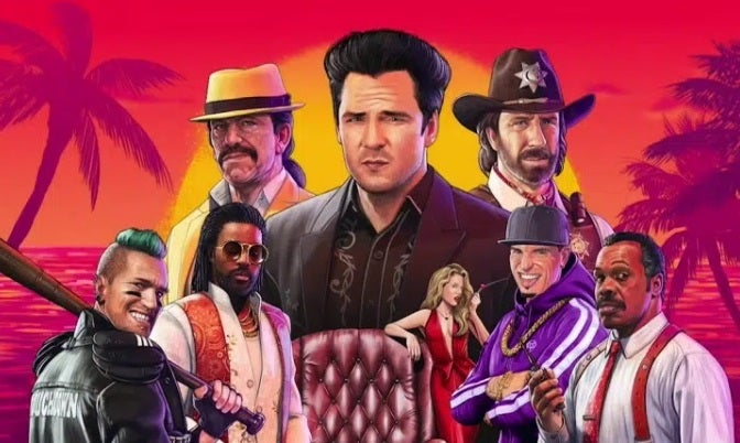 Image for Chuck Norris a Vanilla Ice se setkají ve hře Crime Boss Rockay City ve stylu GTA Vice City