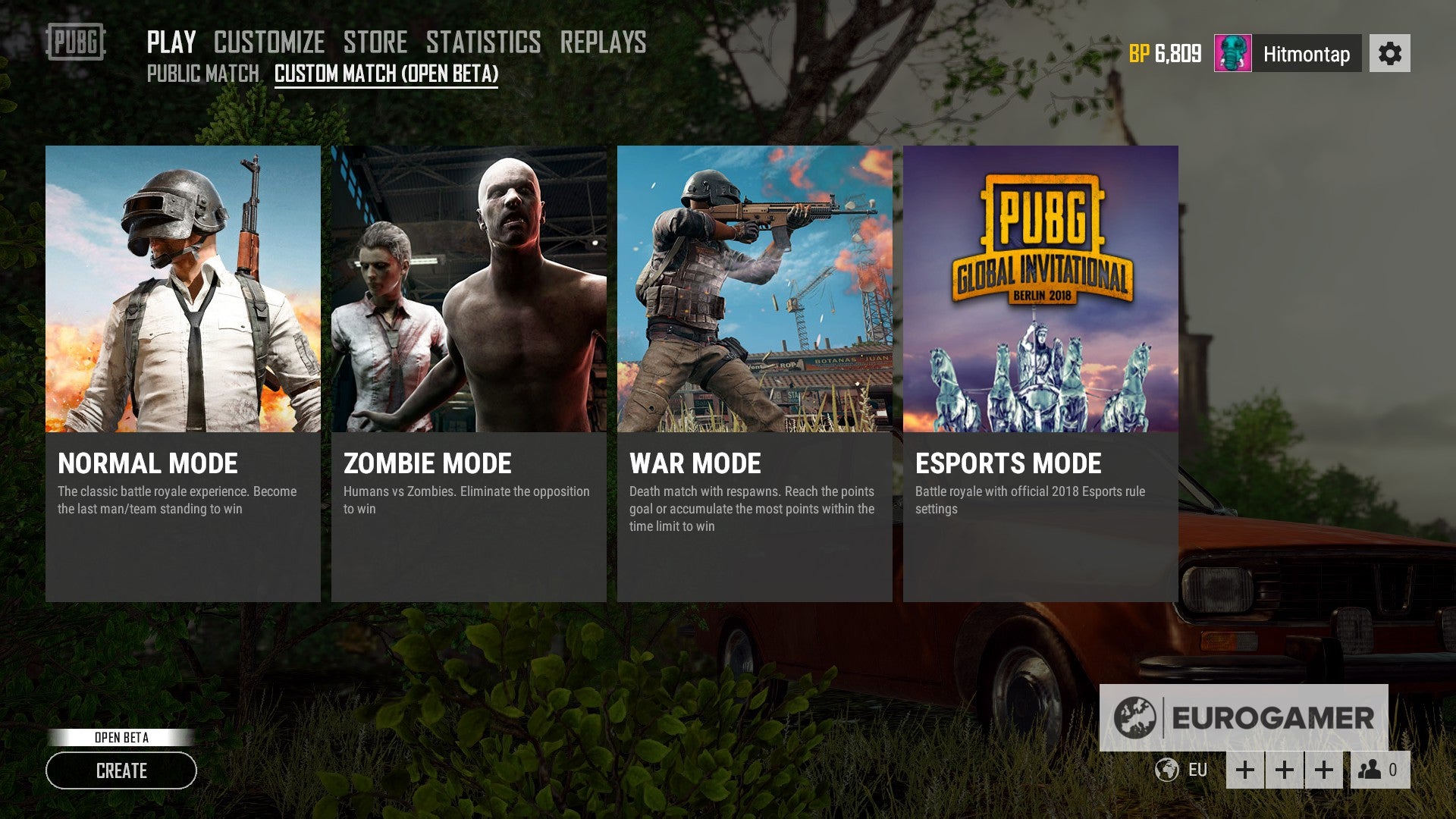 PUBG Custom Matches   War mode and how to join and create a Custom Match to play deathmatch and Zombies explained - 68