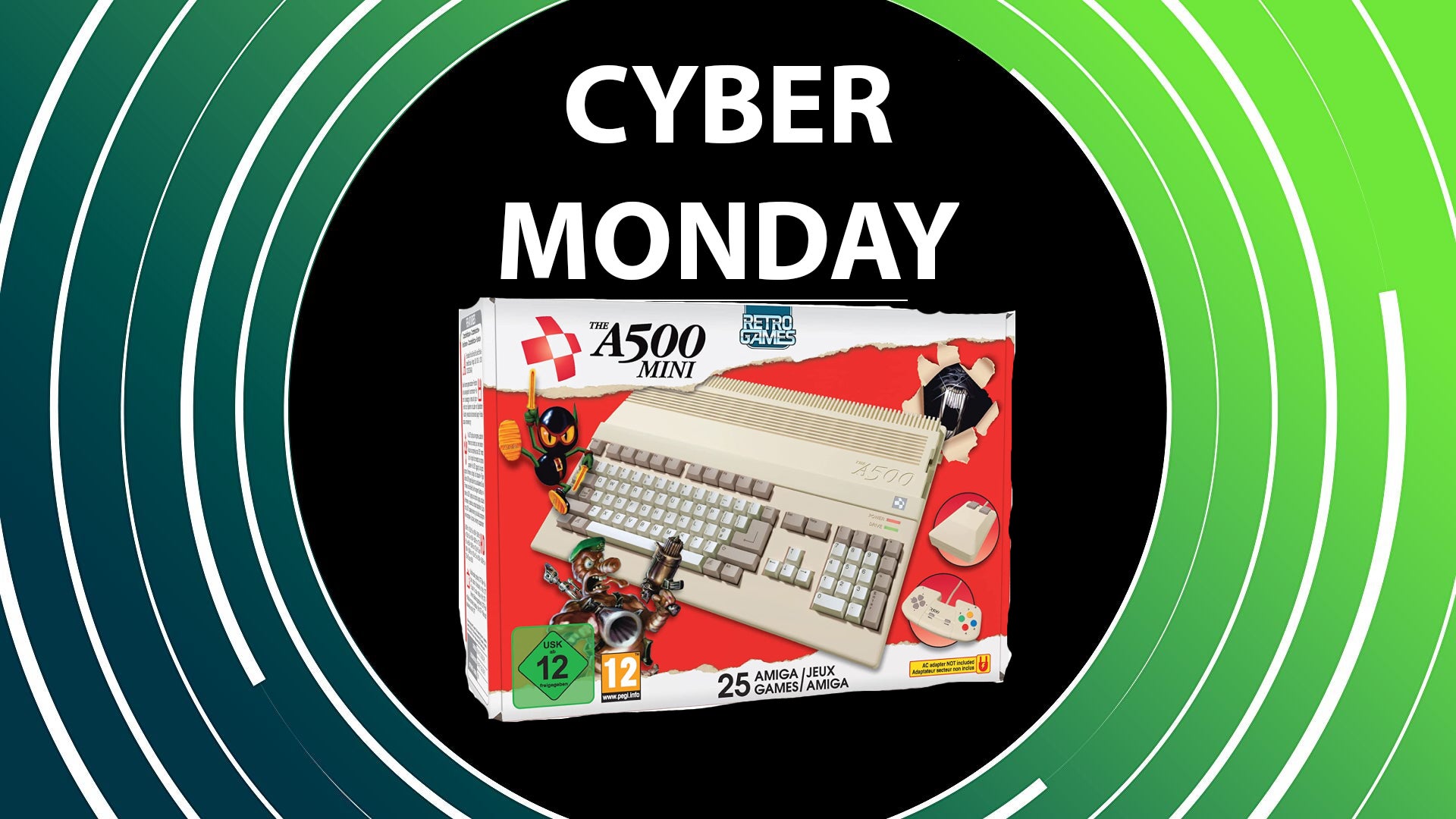 Image for Get The A500 Mini retro computer for £98 at Amazon in this Cyber Monday Deal