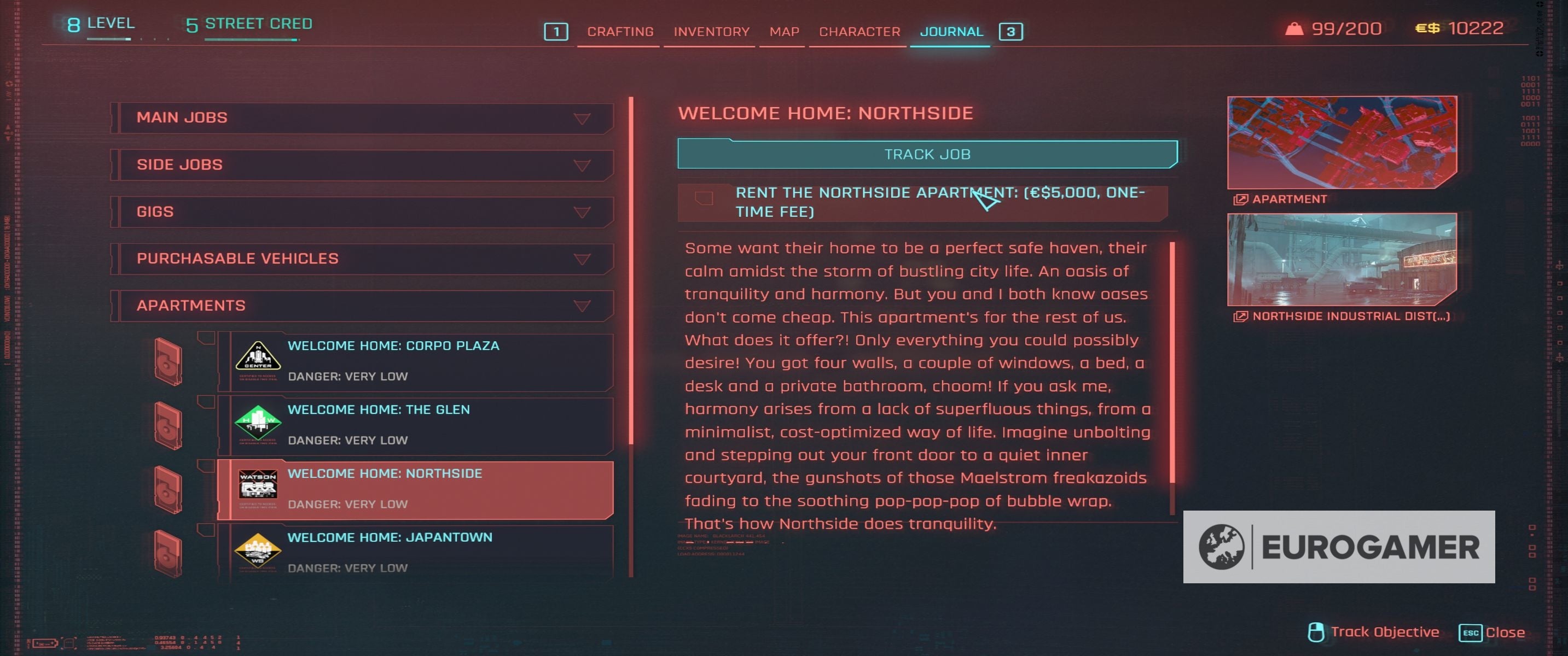 Cyberpunk 2077 apartment locations  costs and buffs explained - 10