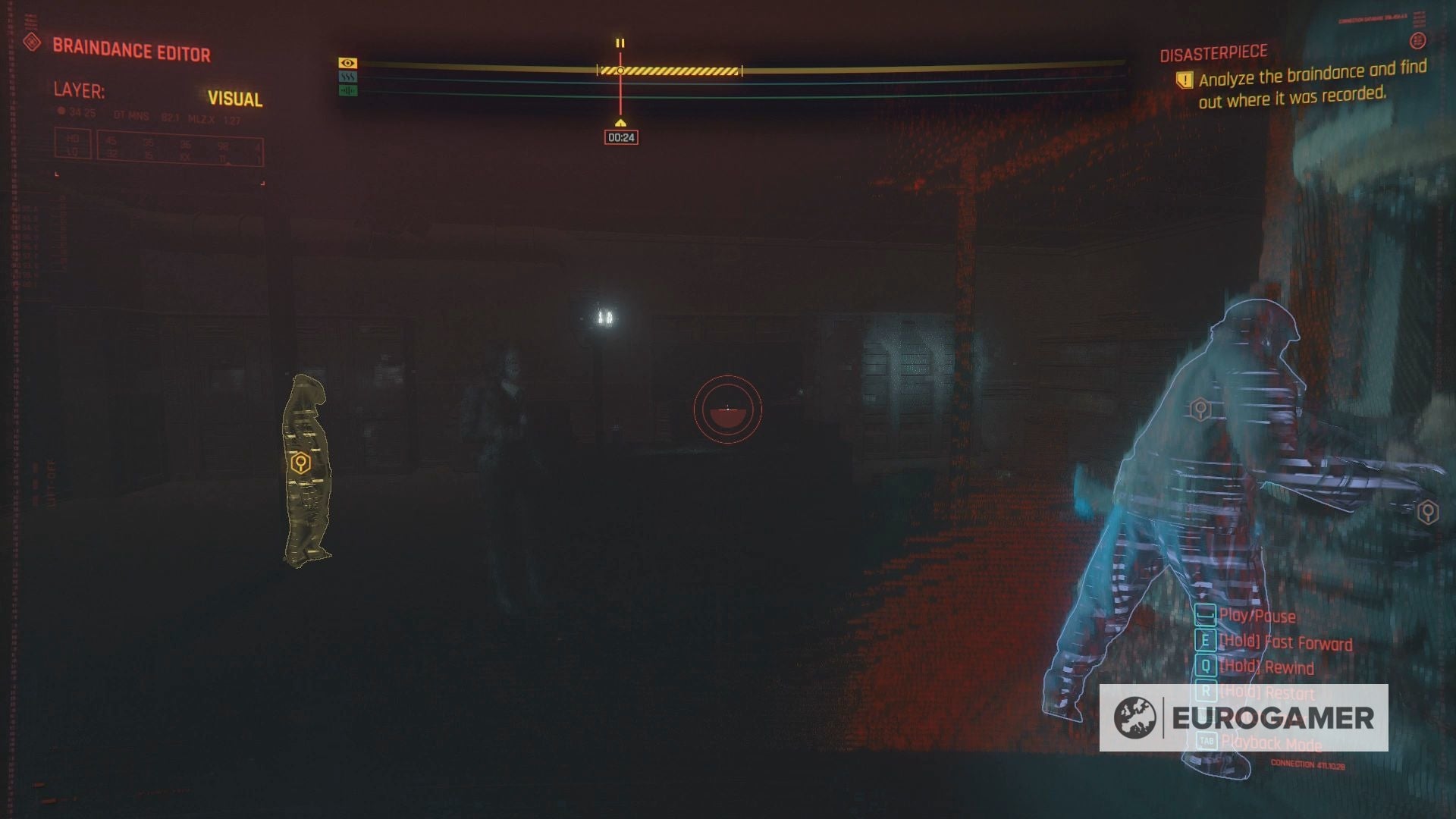 Cyberpunk 2077 Disasterpiece Braindance walkthrough - 95