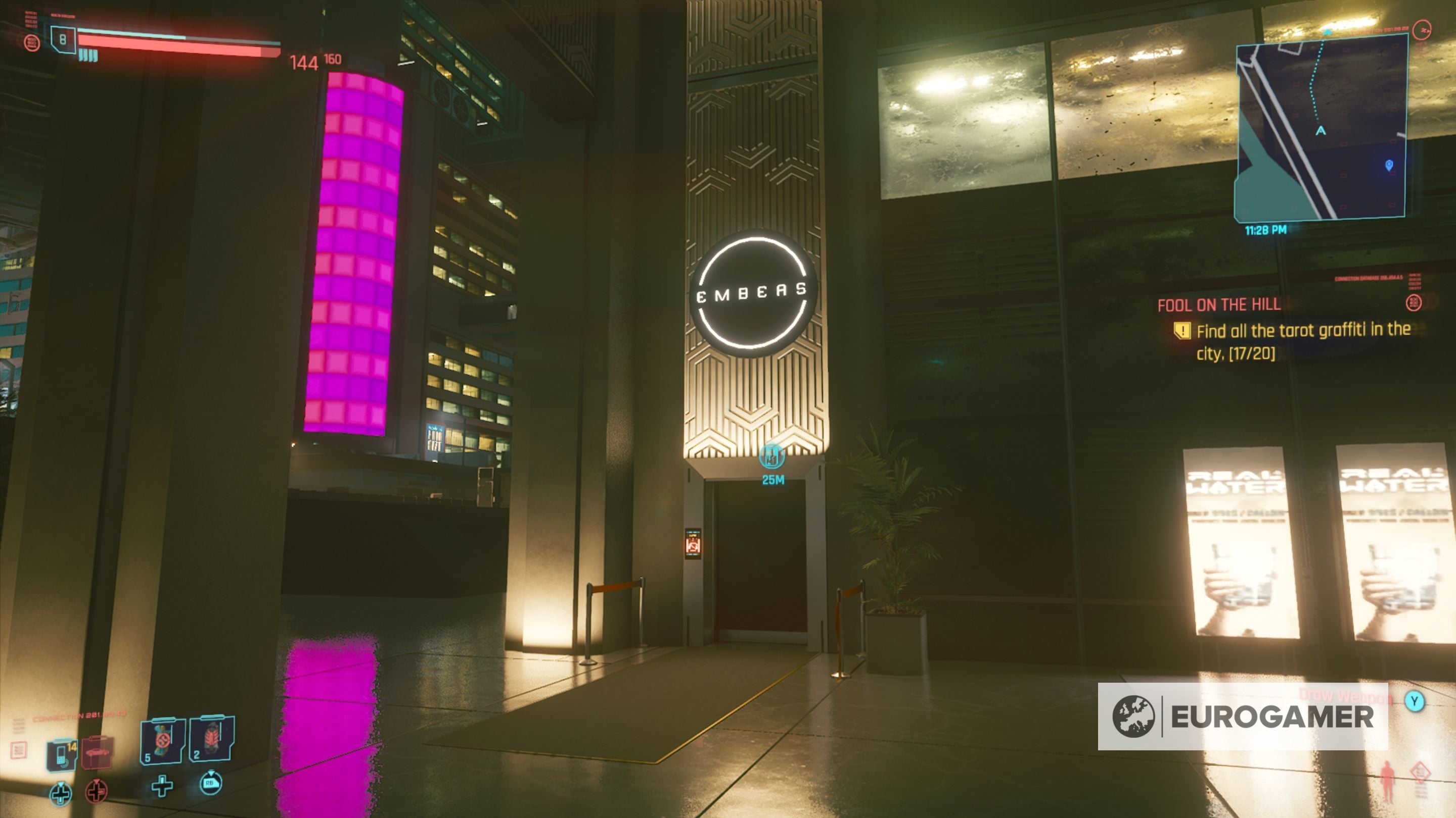 Cyberpunk 2077 Tarot Card locations for Fool on the Hill explained - 87