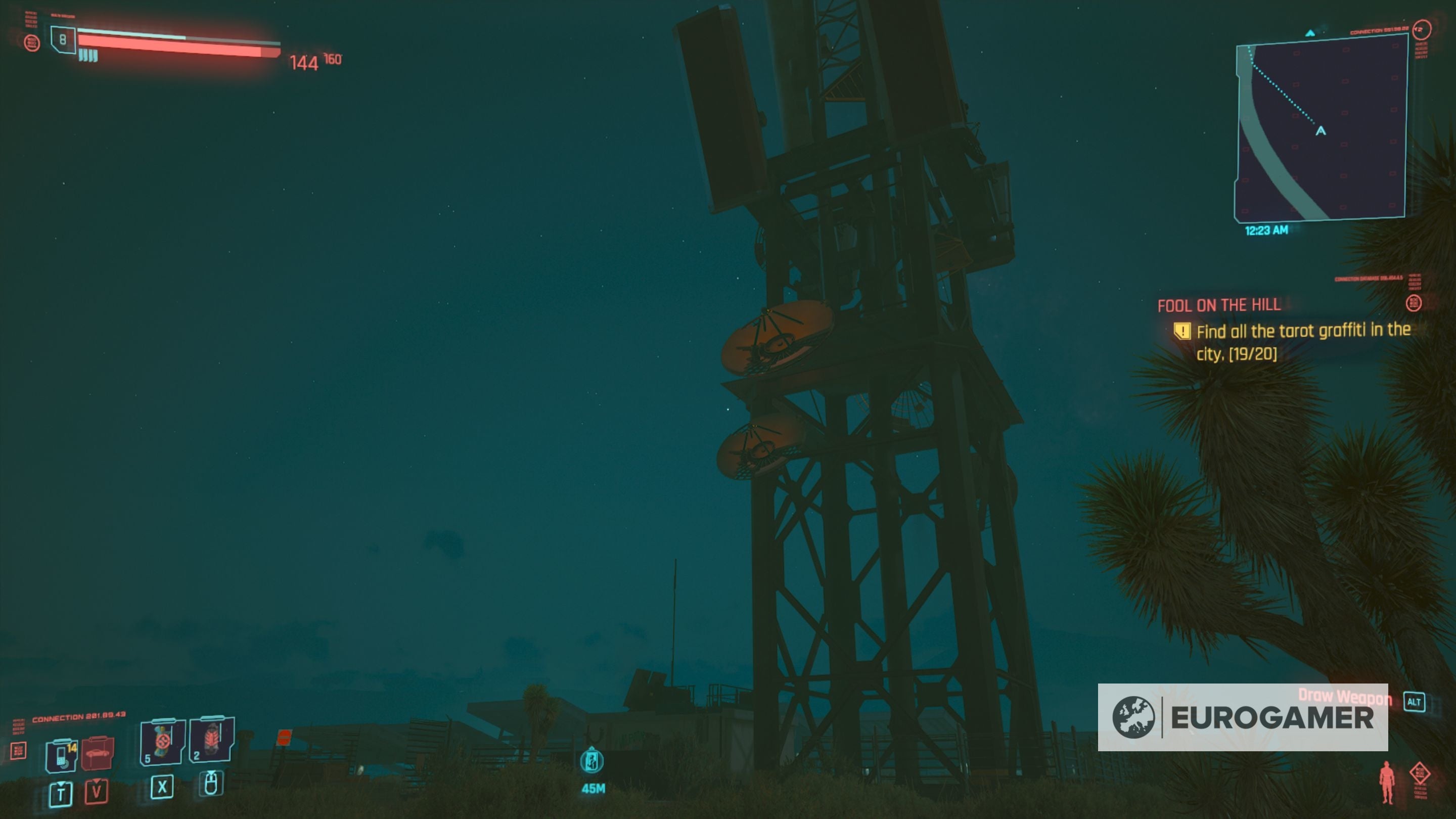 Cyberpunk 2077 Tarot Card locations for Fool on the Hill explained - 44