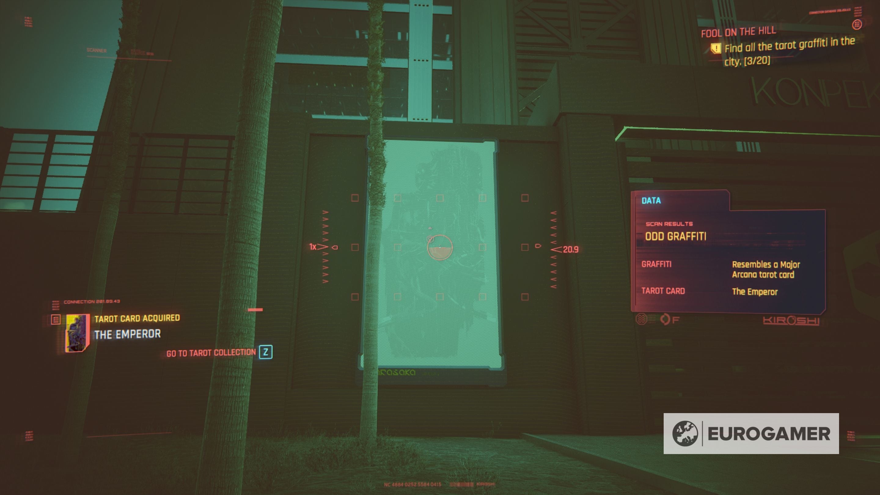 Cyberpunk 2077 Tarot Card locations for Fool on the Hill explained - 35