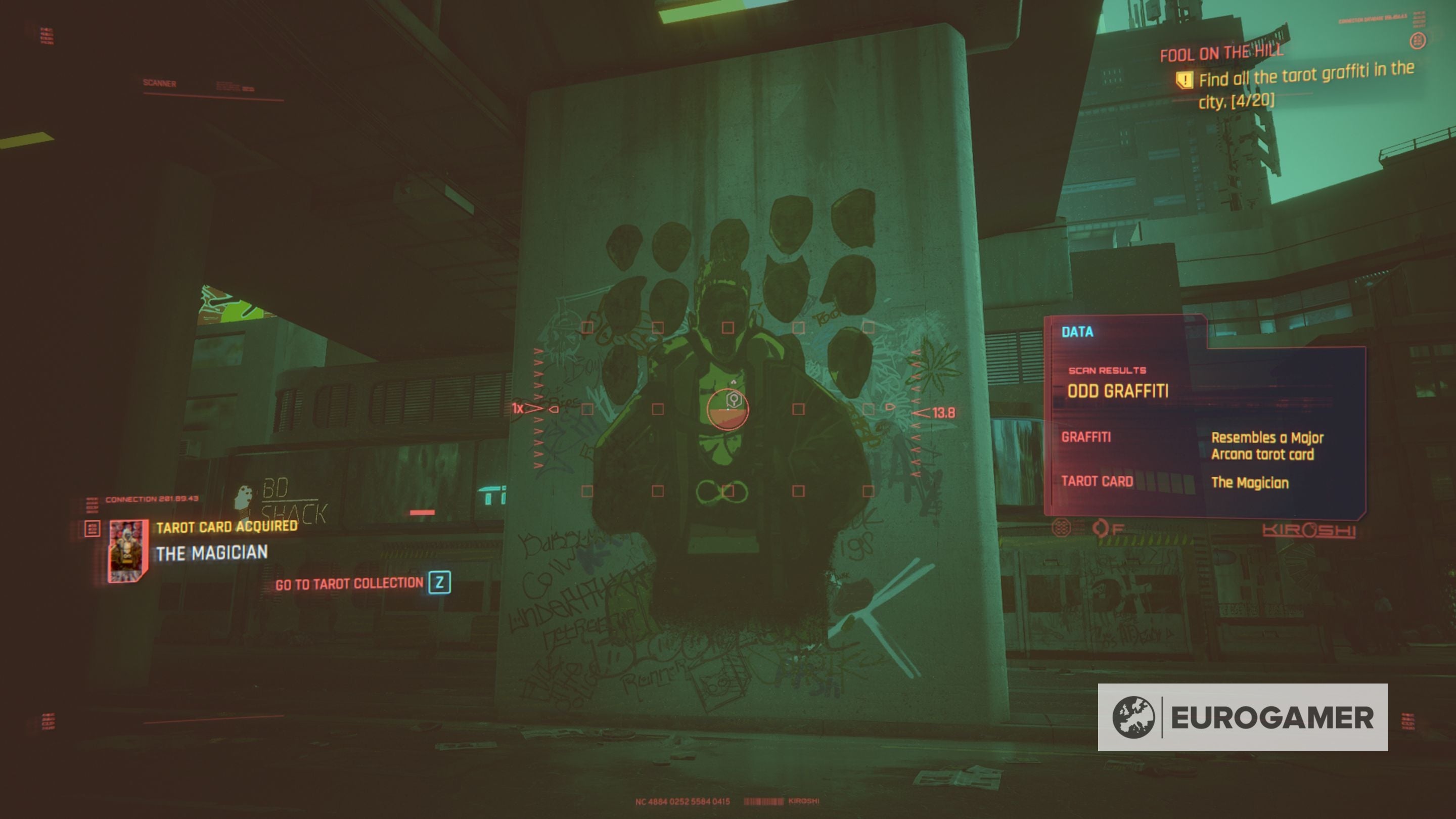 Cyberpunk 2077 Tarot Card locations for Fool on the Hill explained - 11