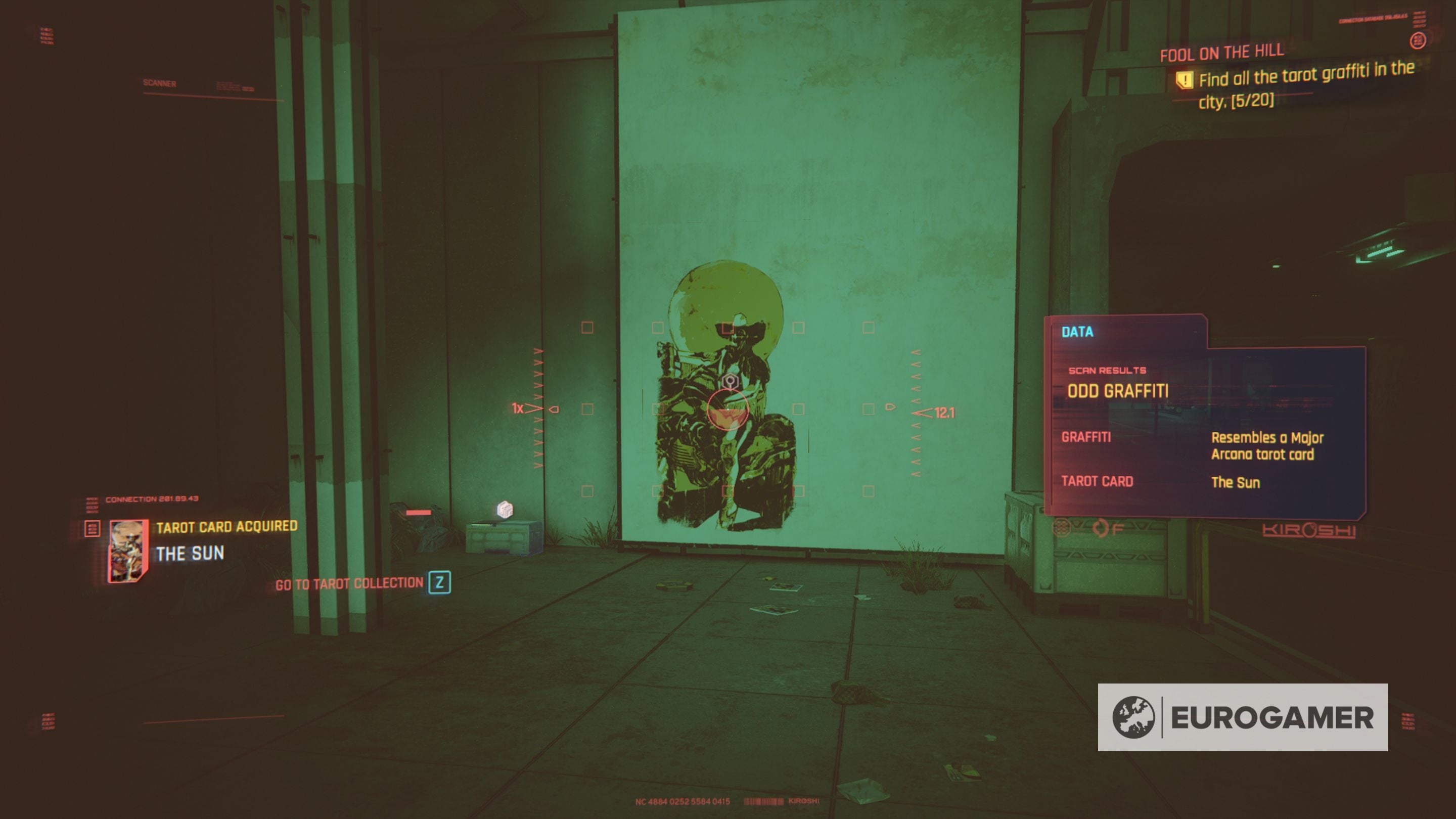 Cyberpunk 2077 Tarot Card locations for Fool on the Hill explained - 31