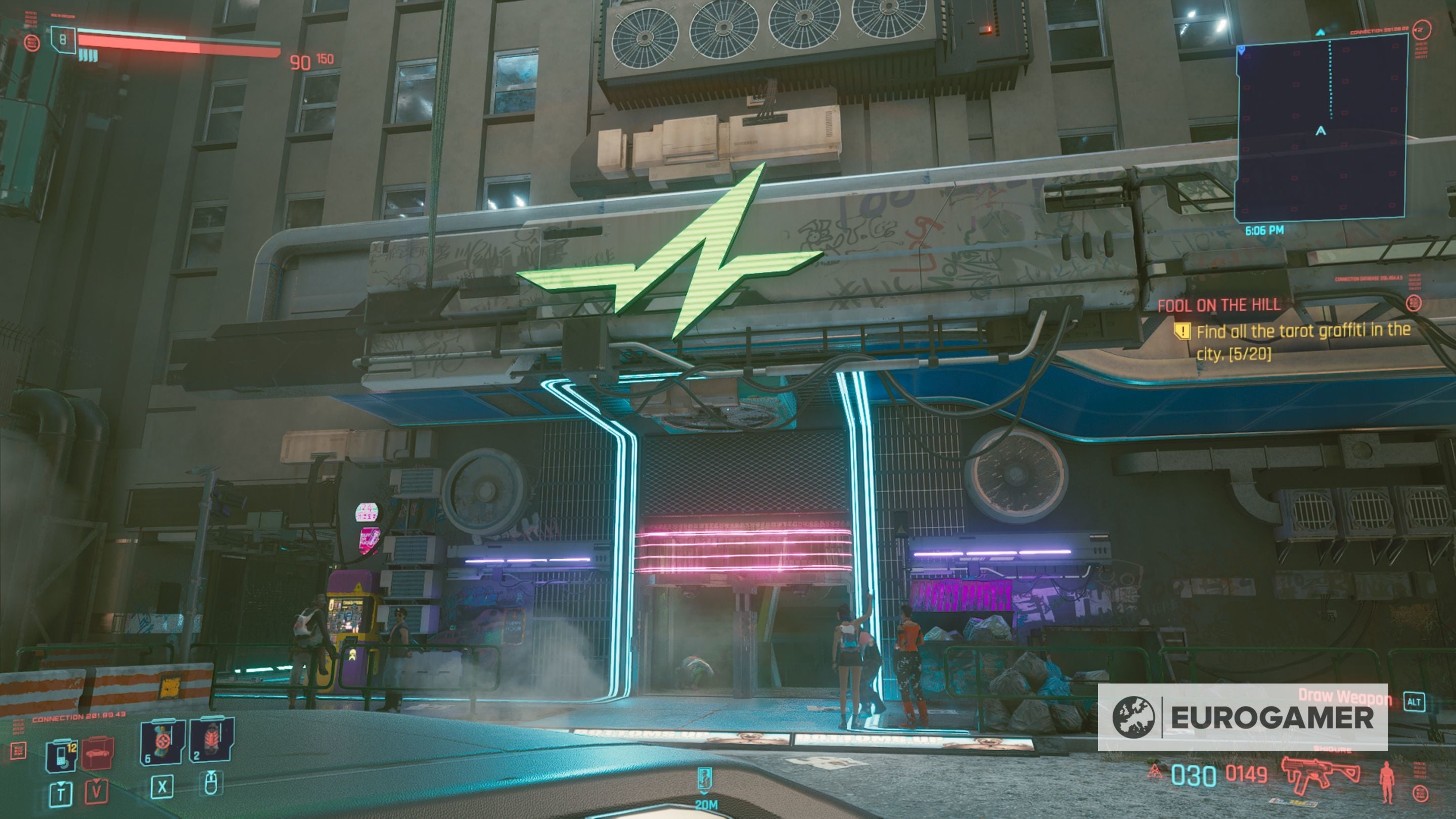 Cyberpunk 2077 Tarot Card locations for Fool on the Hill explained - 40