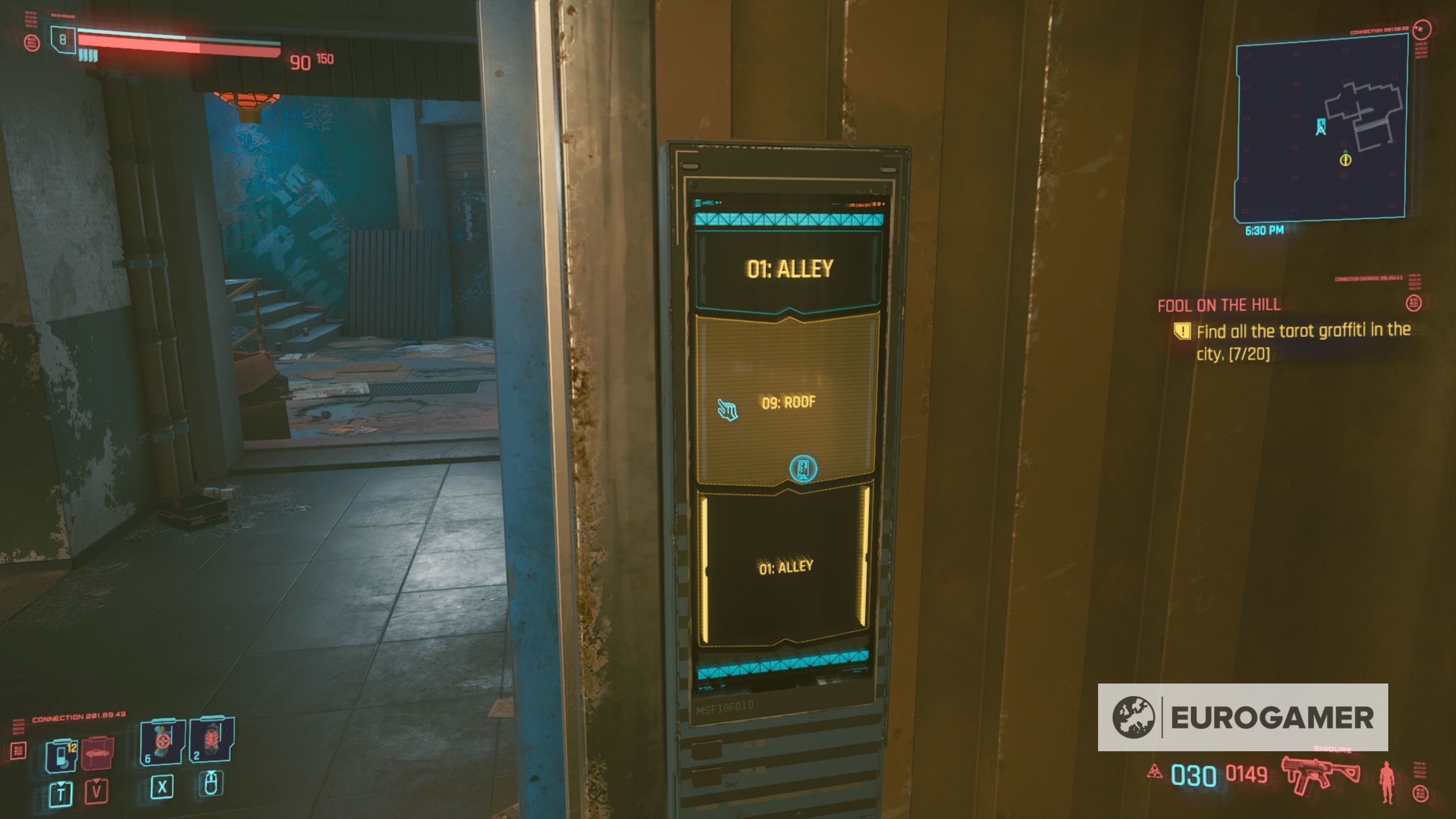 Cyberpunk 2077 Tarot Card locations for Fool on the Hill explained - 75