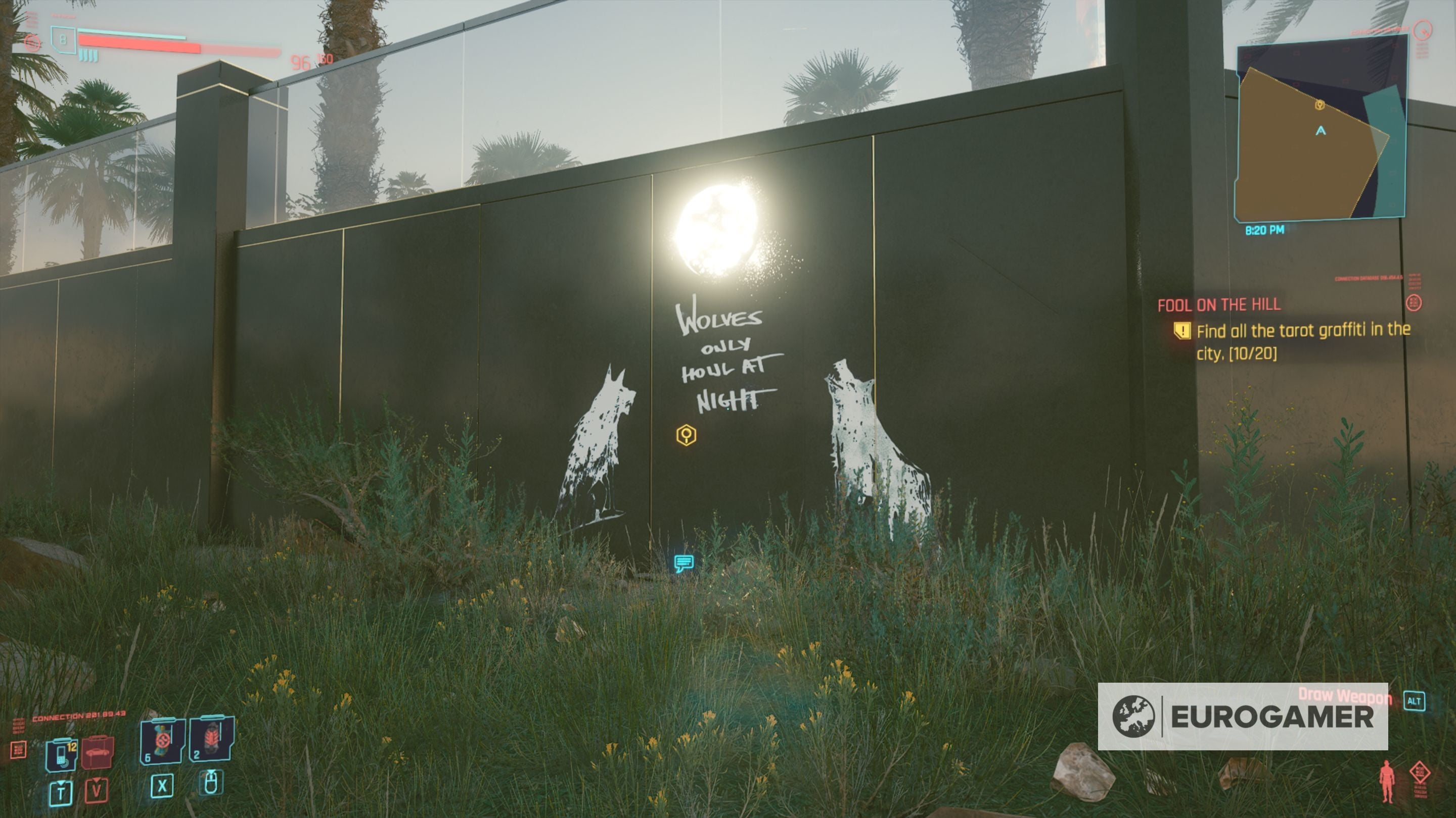 Cyberpunk 2077 Tarot Card locations for Fool on the Hill explained - 67