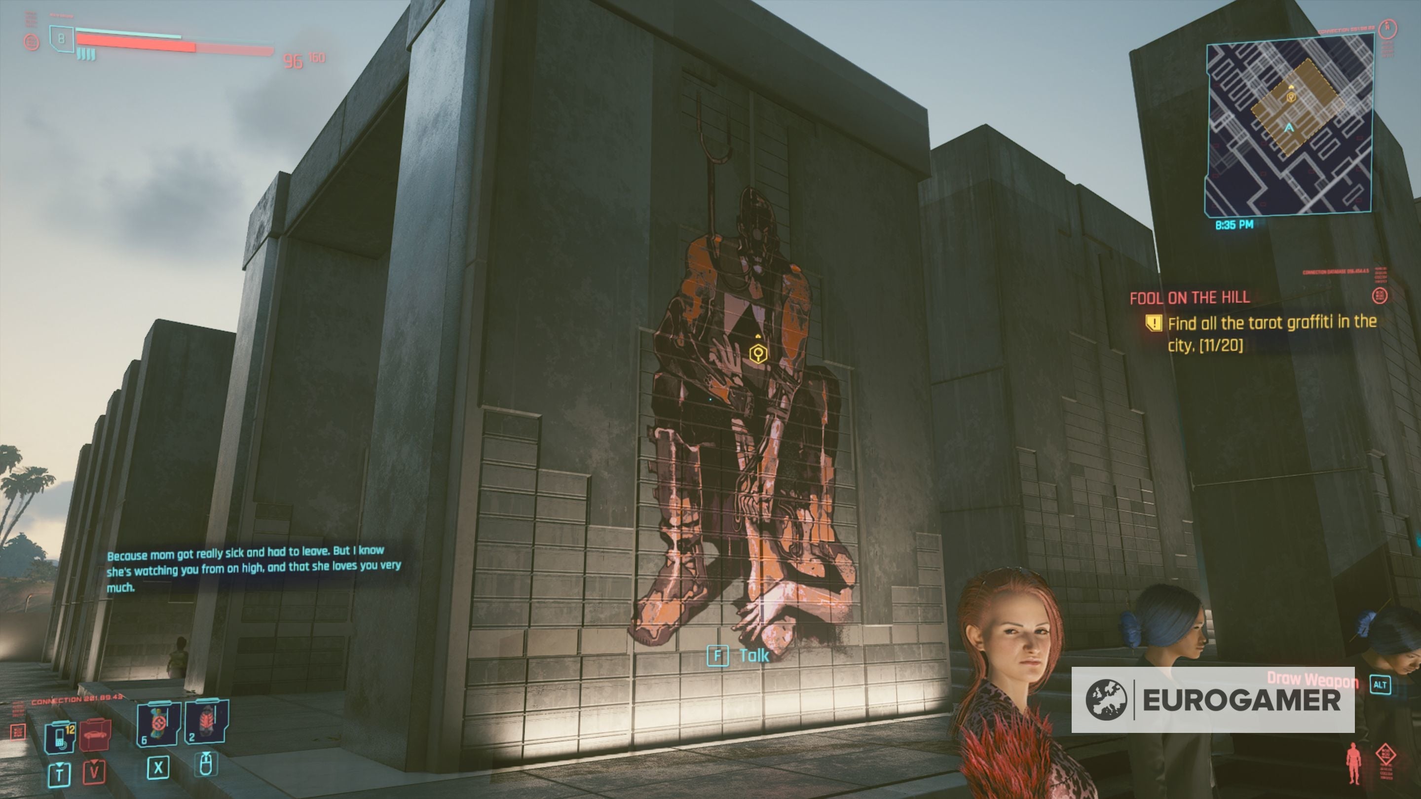 Cyberpunk 2077 Tarot Card locations for Fool on the Hill explained - 6