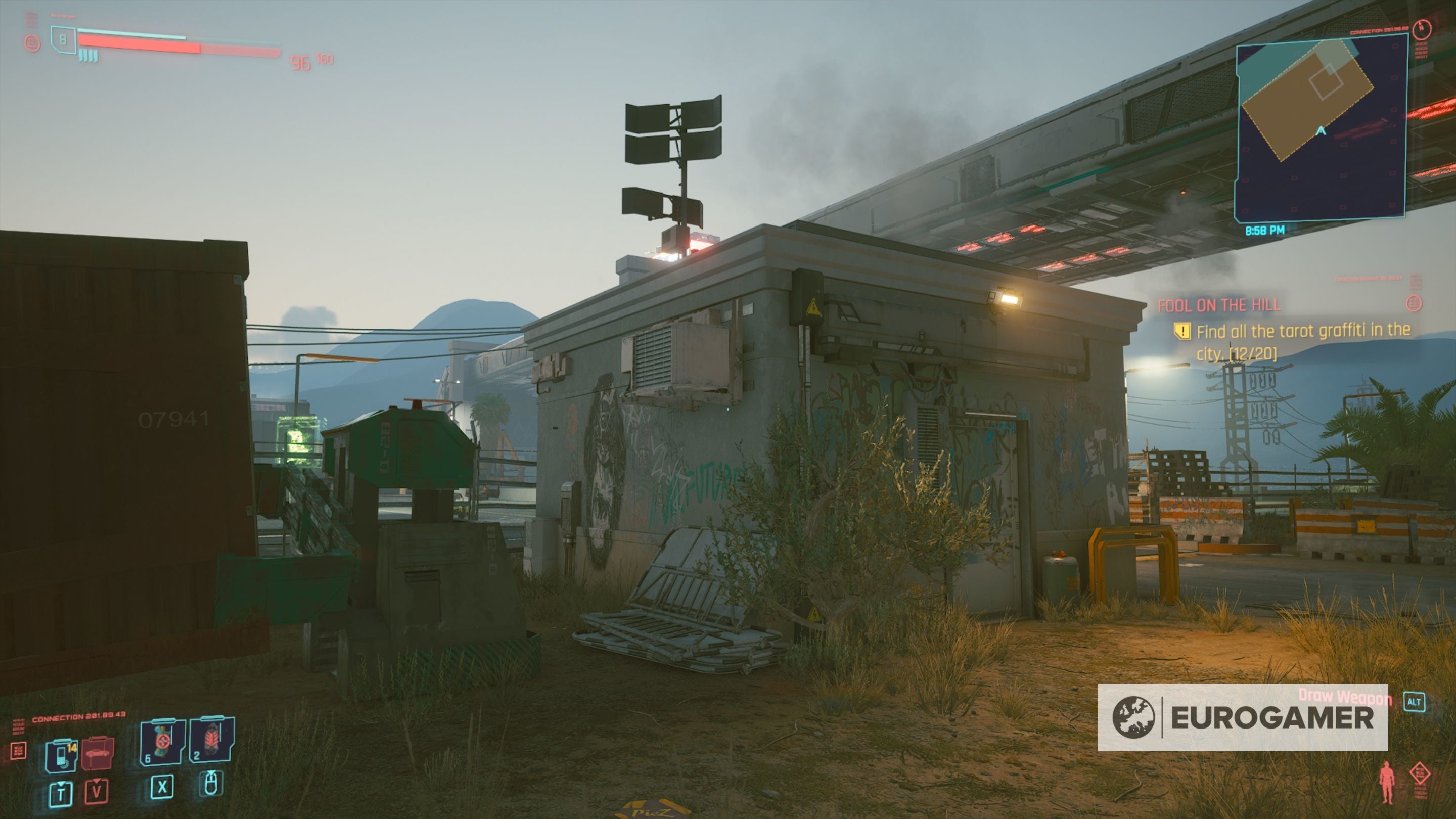 Cyberpunk 2077 Tarot Card locations for Fool on the Hill explained - 1