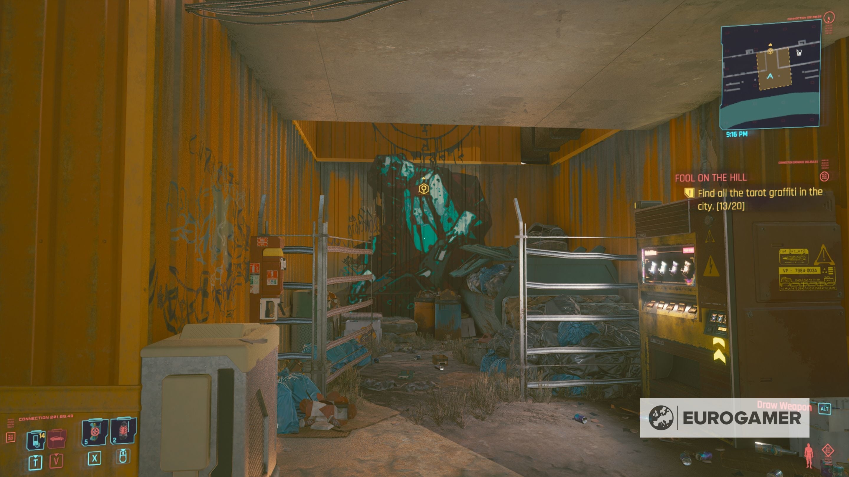 Cyberpunk 2077 Tarot Card locations for Fool on the Hill explained - 28