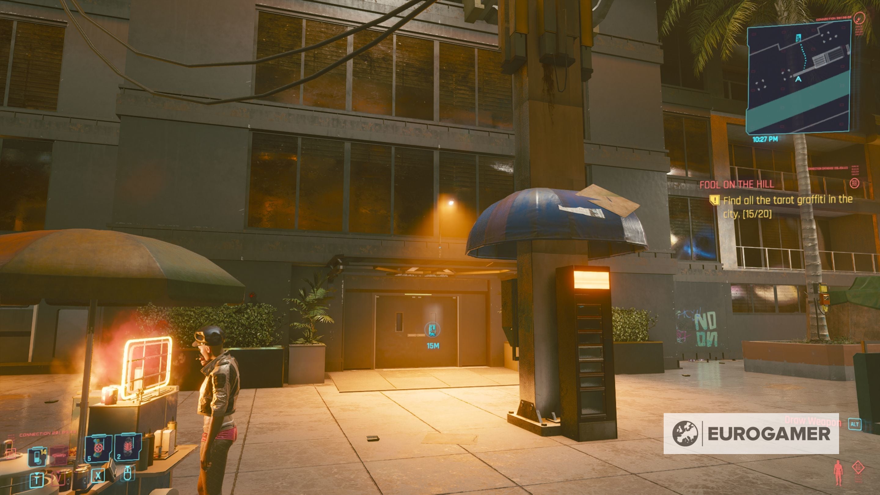 Cyberpunk 2077 Tarot Card locations for Fool on the Hill explained - 71