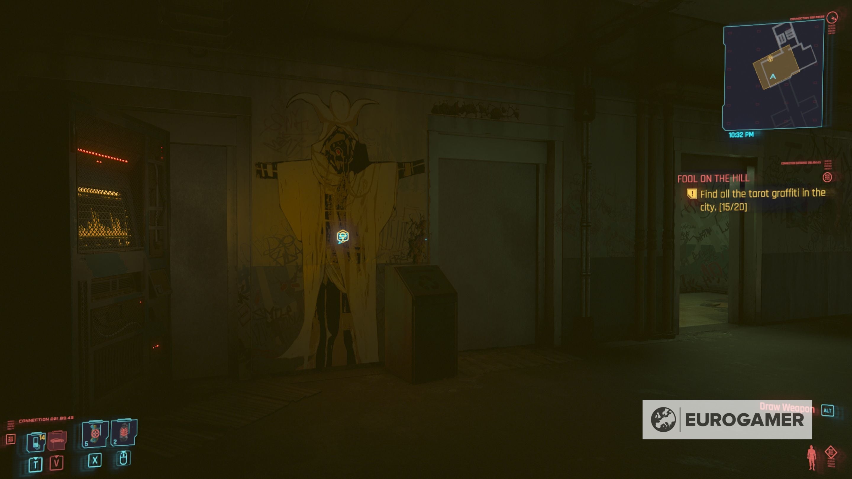 Cyberpunk 2077 Tarot Card locations for Fool on the Hill explained - 41