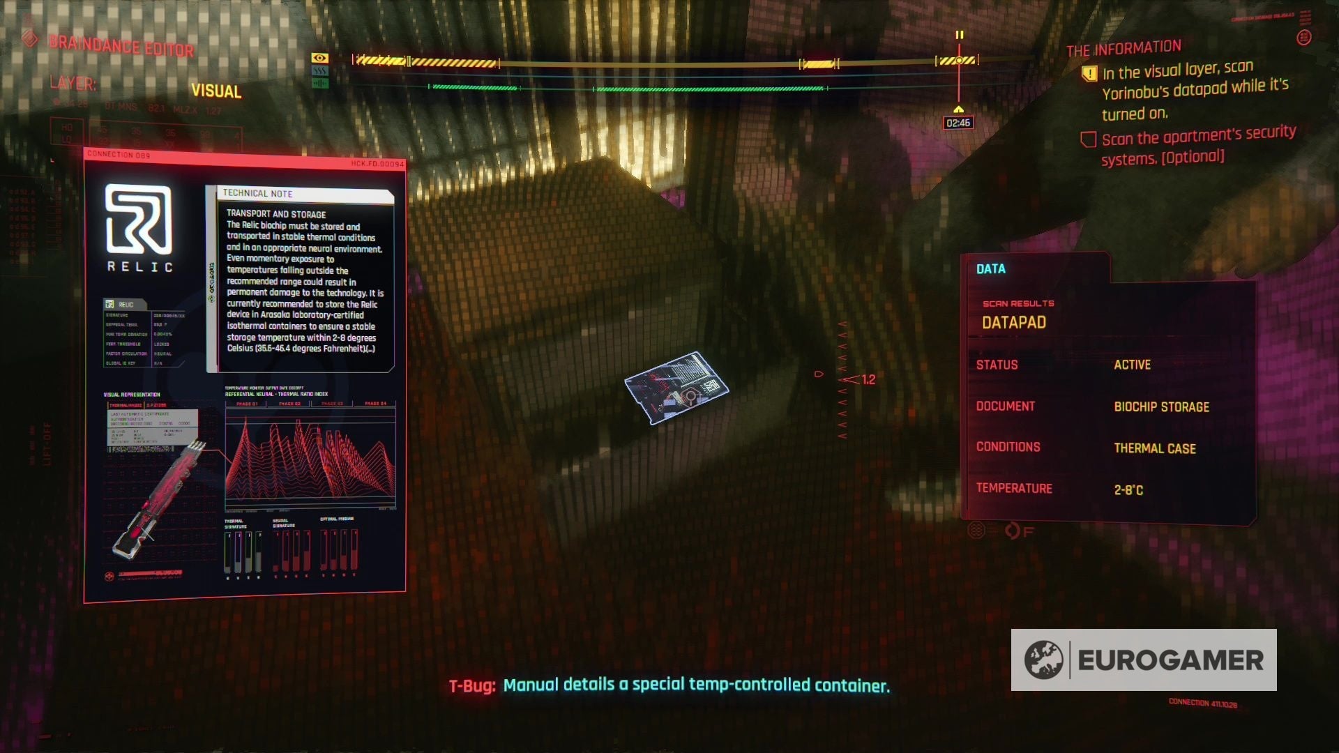Cyberpunk 2077 The Information Braindance walkthrough - 46
